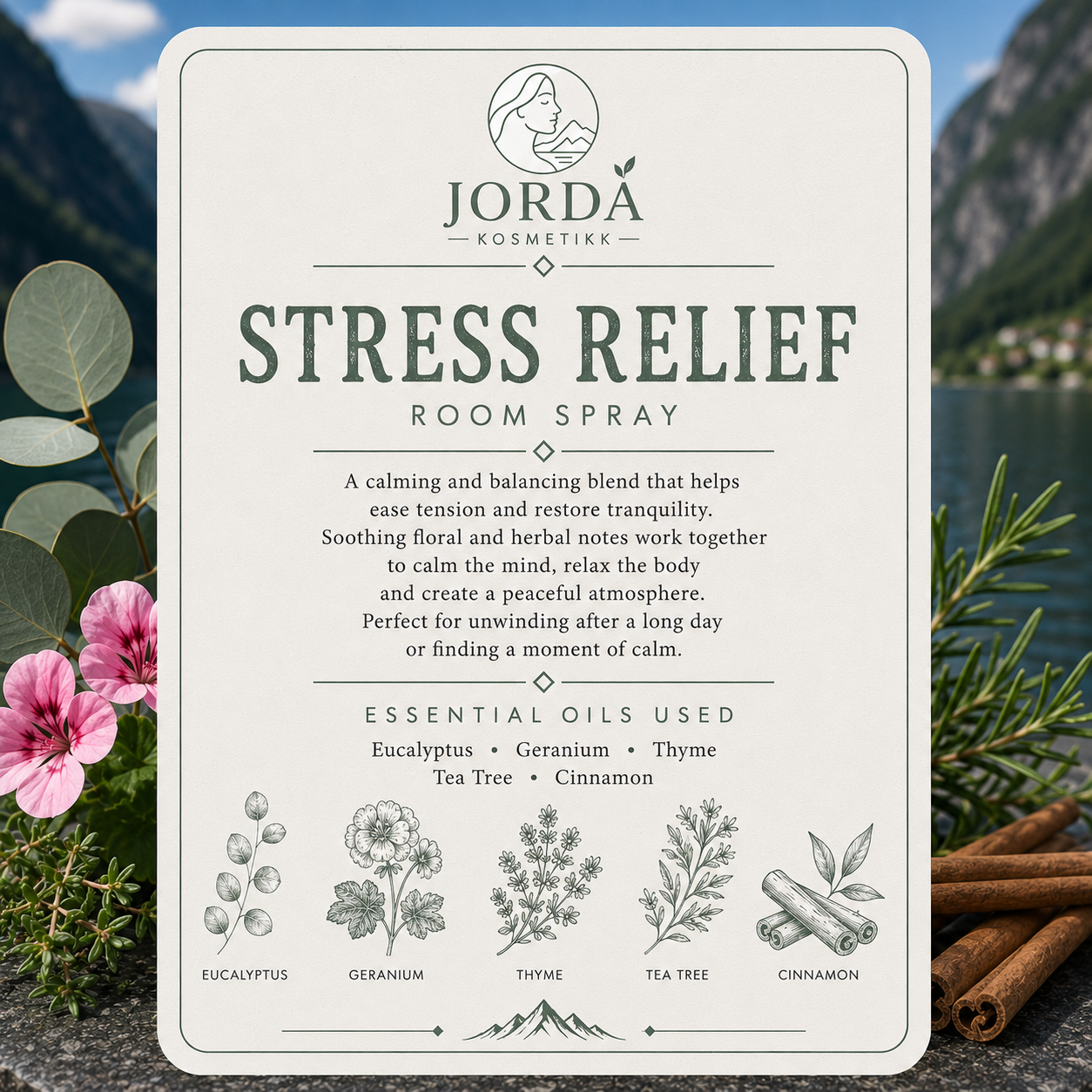 Stress Relief home spray 100ml