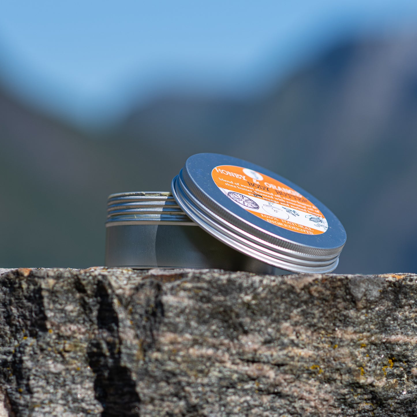 Honing en sinaasappel bodybutter