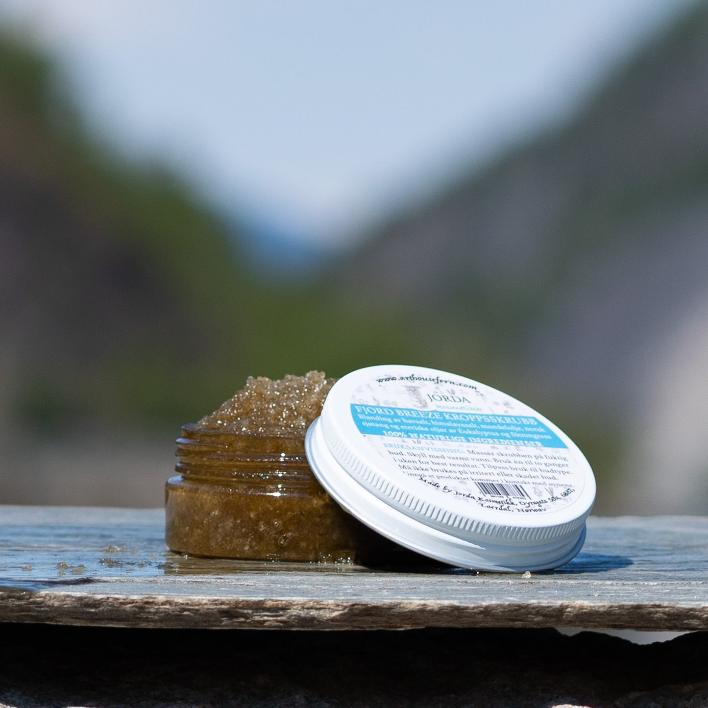 Vinterkos zout scrub