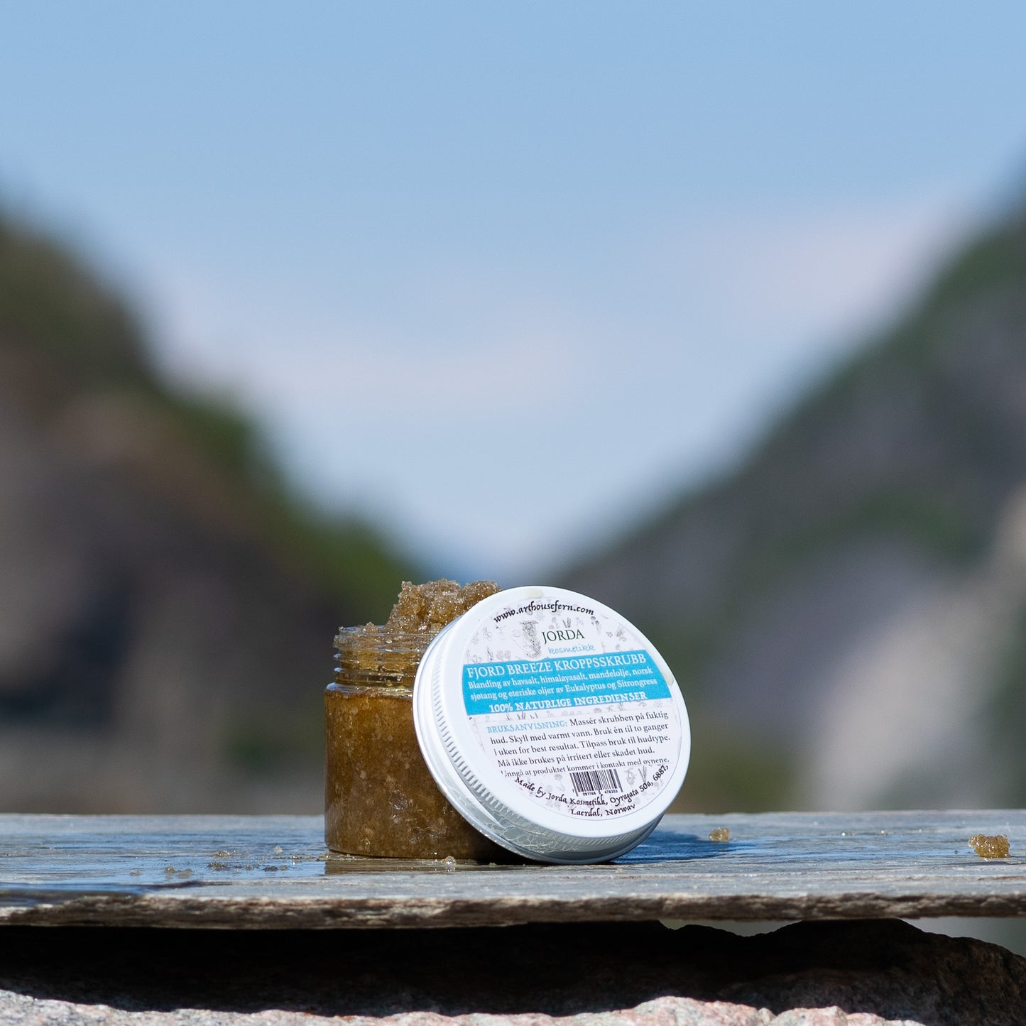 Vinterkos zout scrub