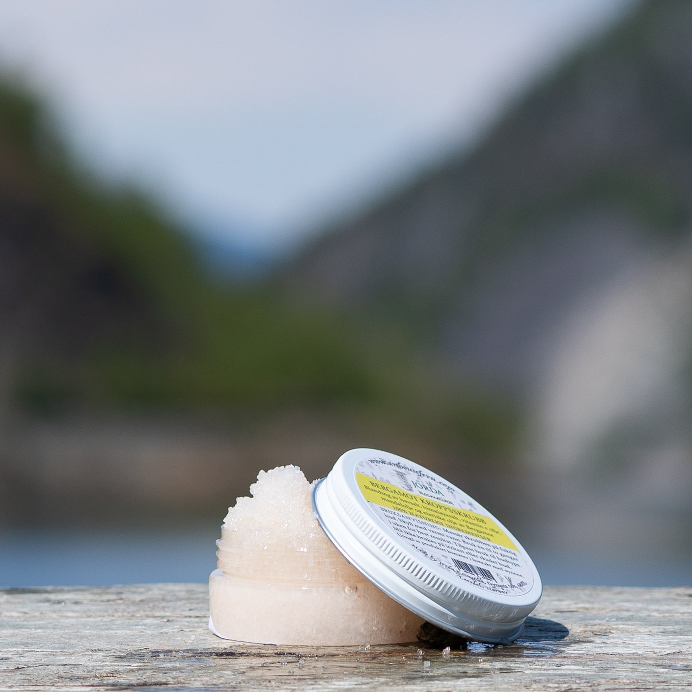 Bergamotte Salzpeeling