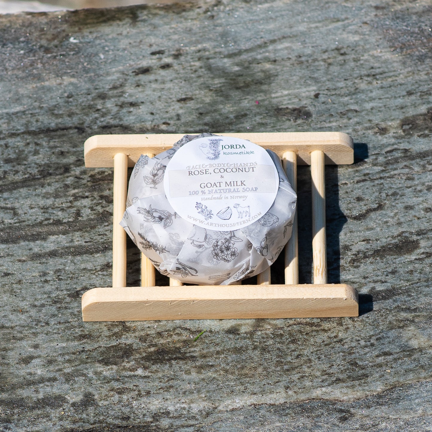 Rose&Goat milk 100% natural soap