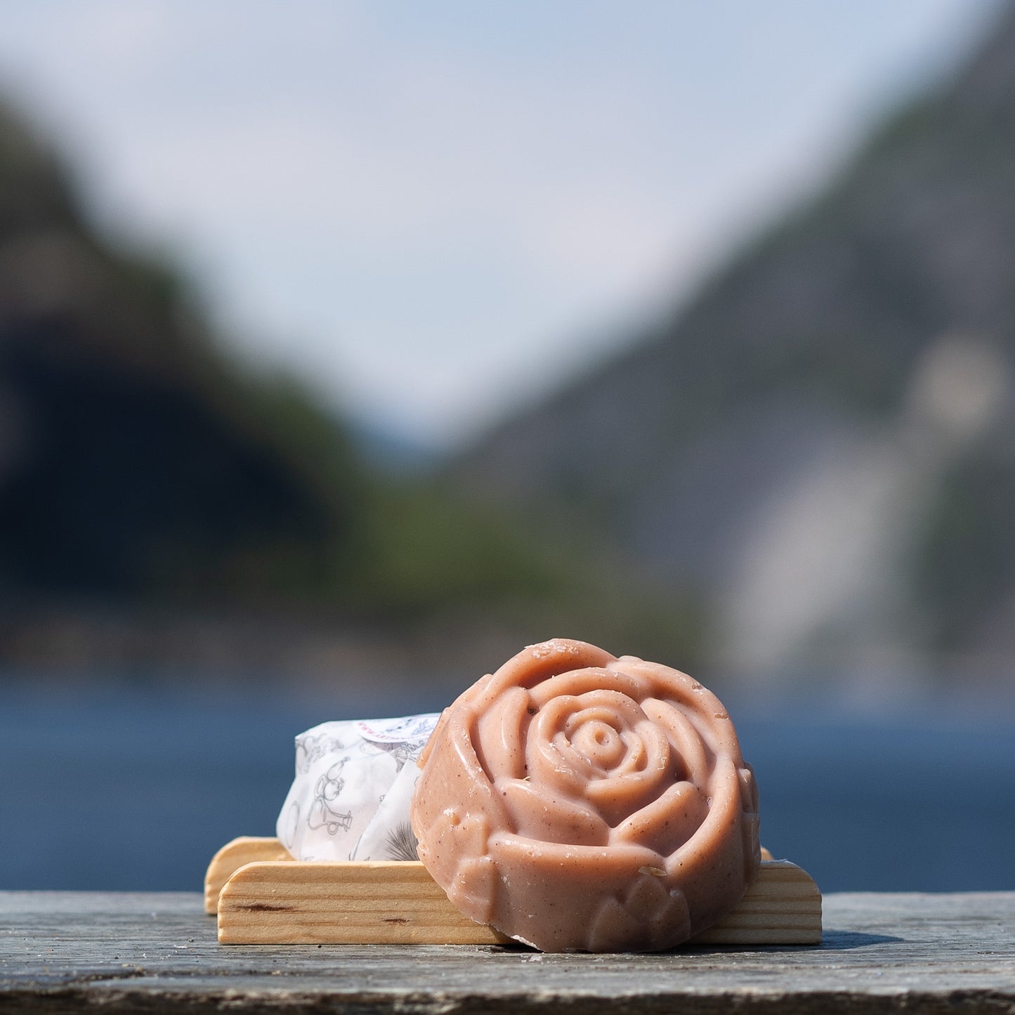 Xmas rose soap 100% natural