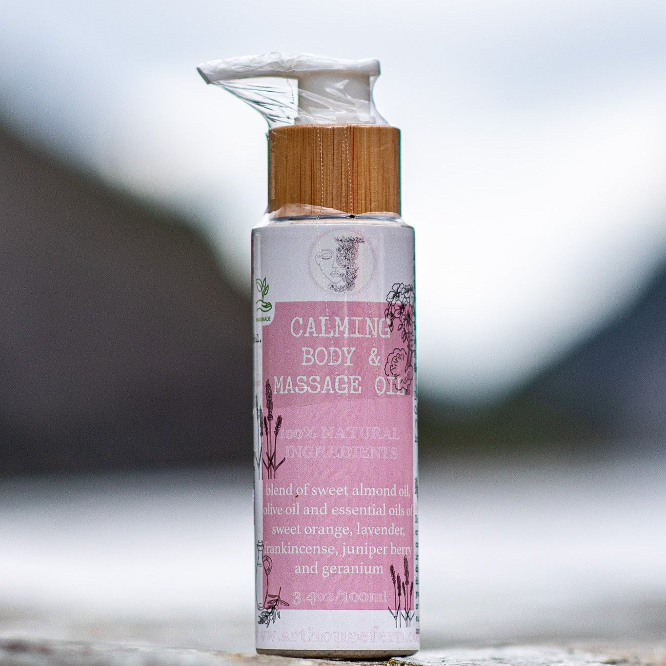Kalmerende lichaams- en massageolie