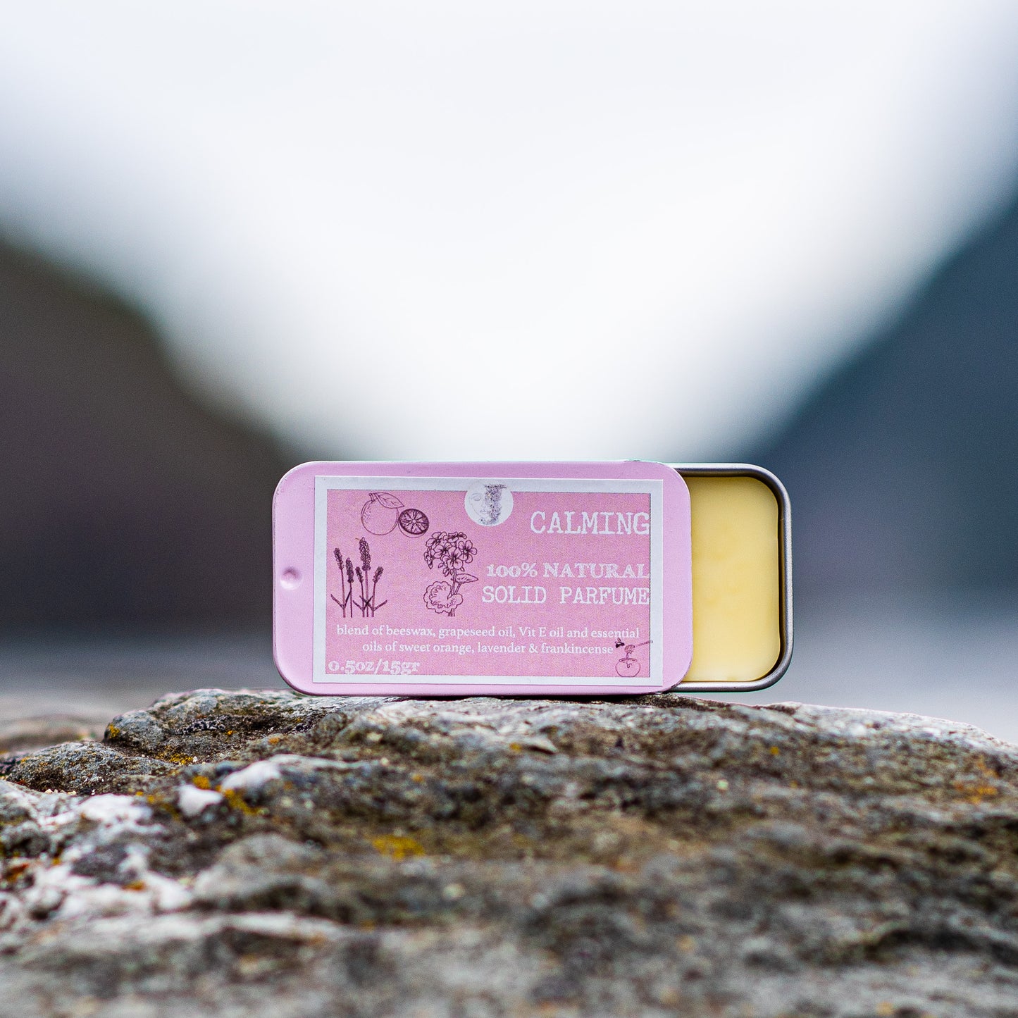Kalmerende vaste parfum