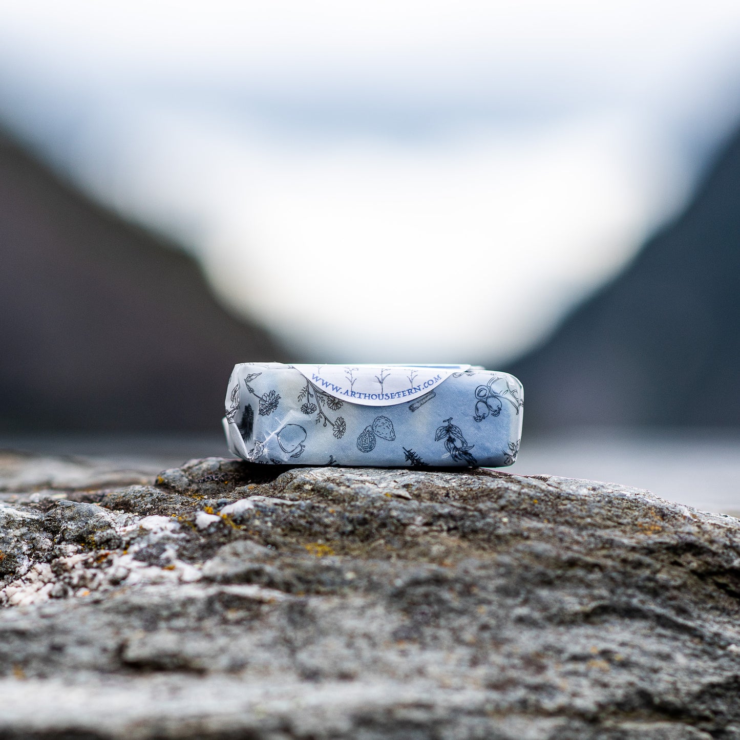 Bluebell fragrance soap scrub