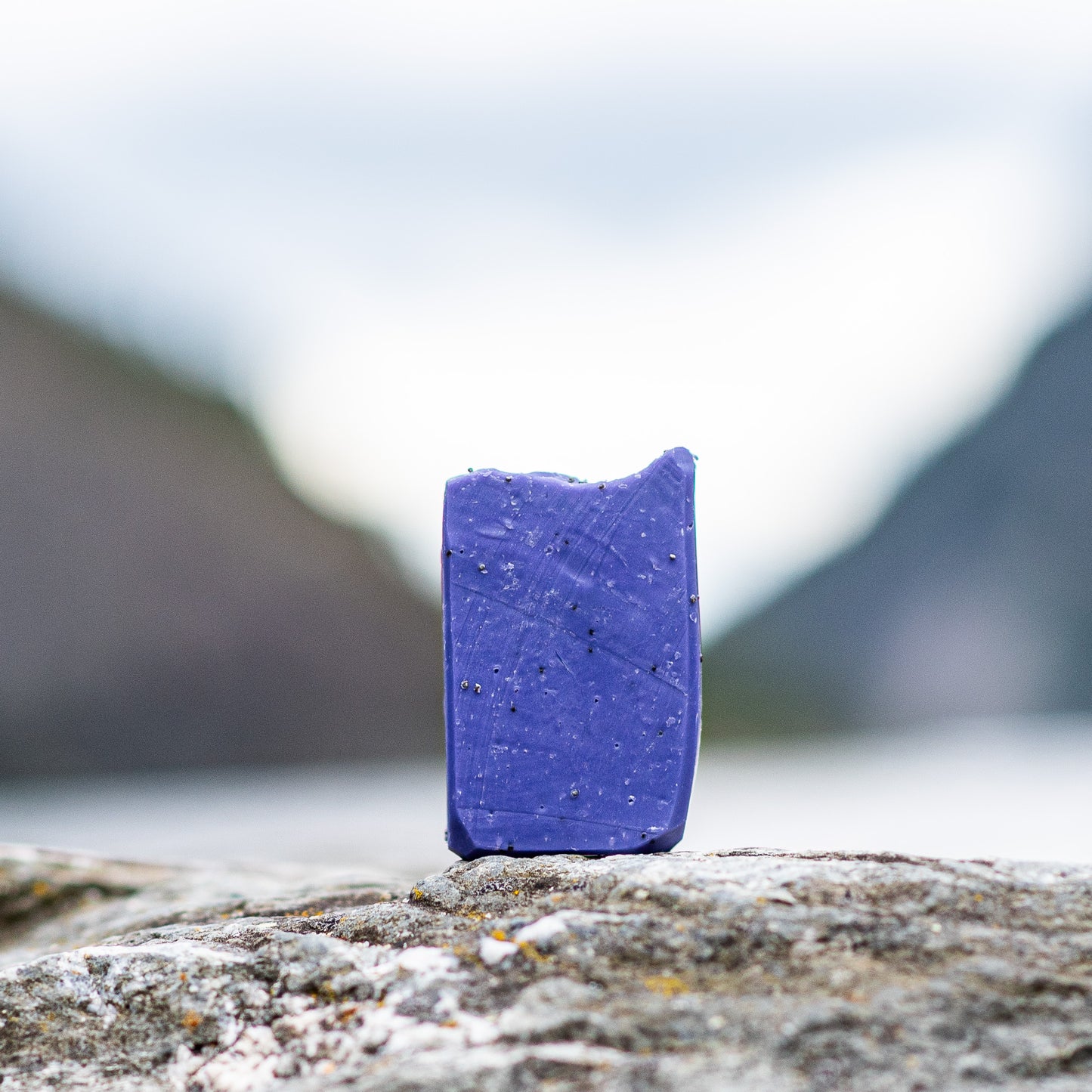 Lavender&Poppy seeds soap scrub 100% natural