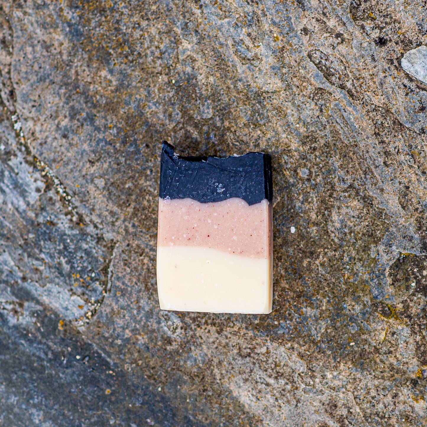 Tricolor rose 100% natural soap