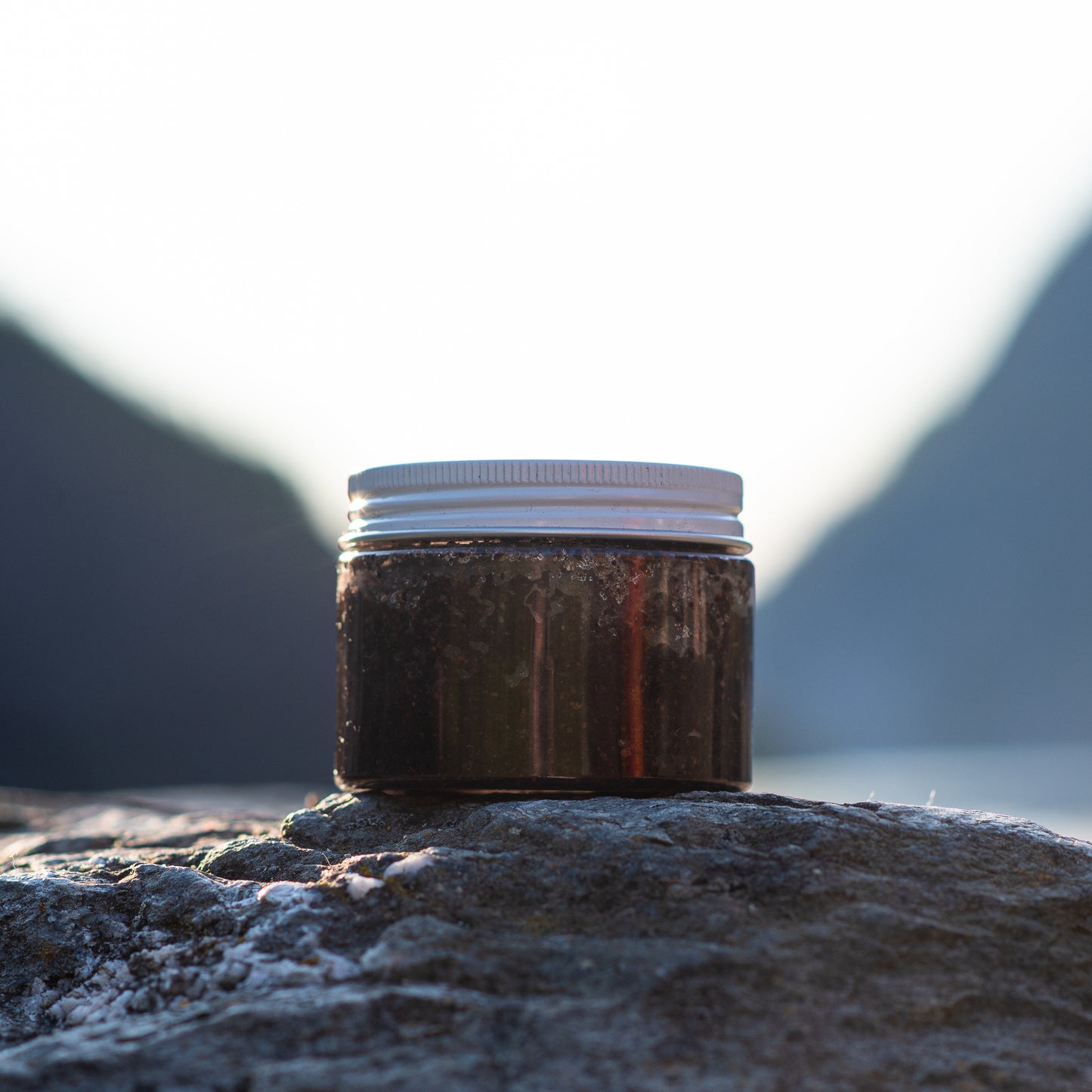 Koffie- en vanillesuikerscrub