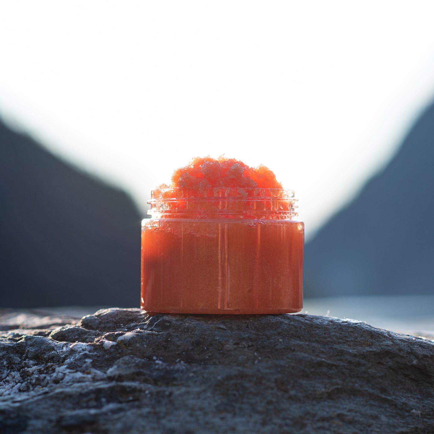 Exfoliante de azúcar y naranja dulce
