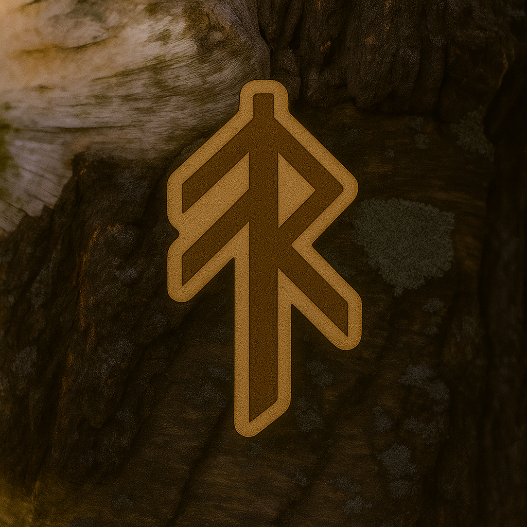 Energy rune 23x18mm pin
