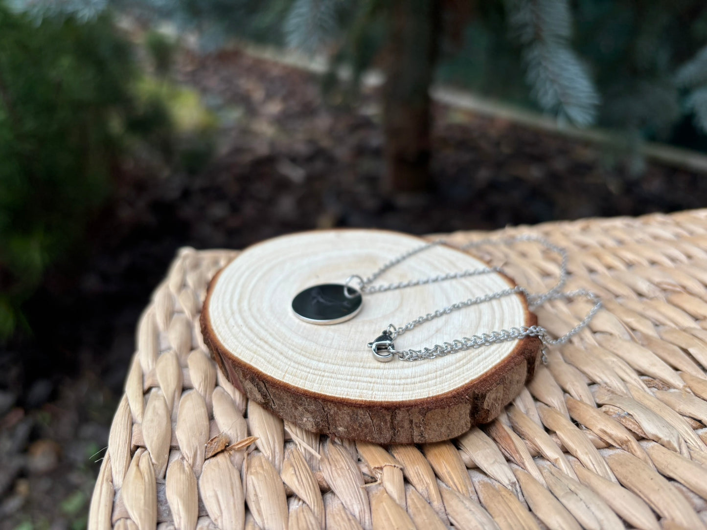 Humpback whale necklace - Stainless Steel