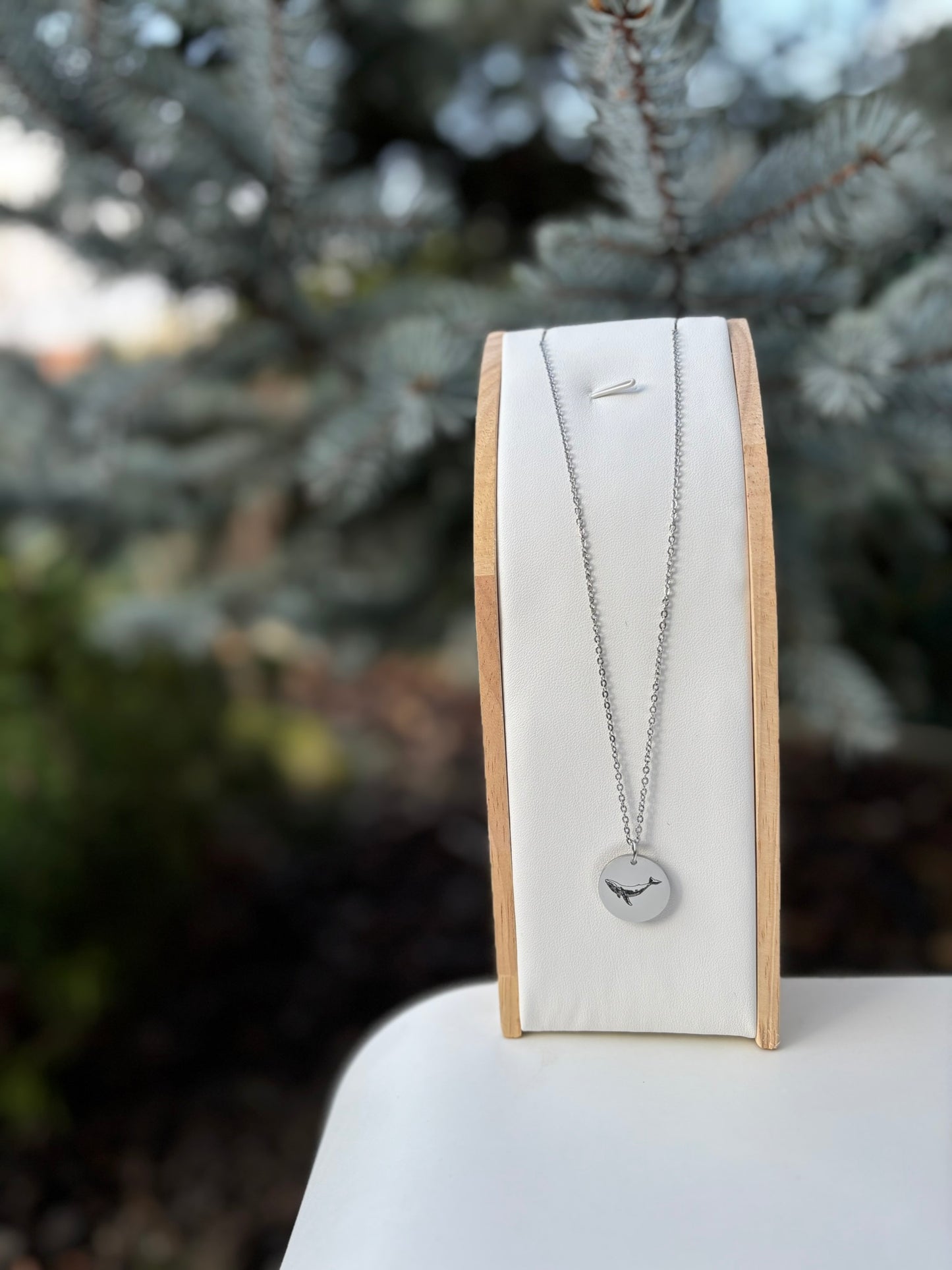 Walvis ketting - roestvrij staal goud