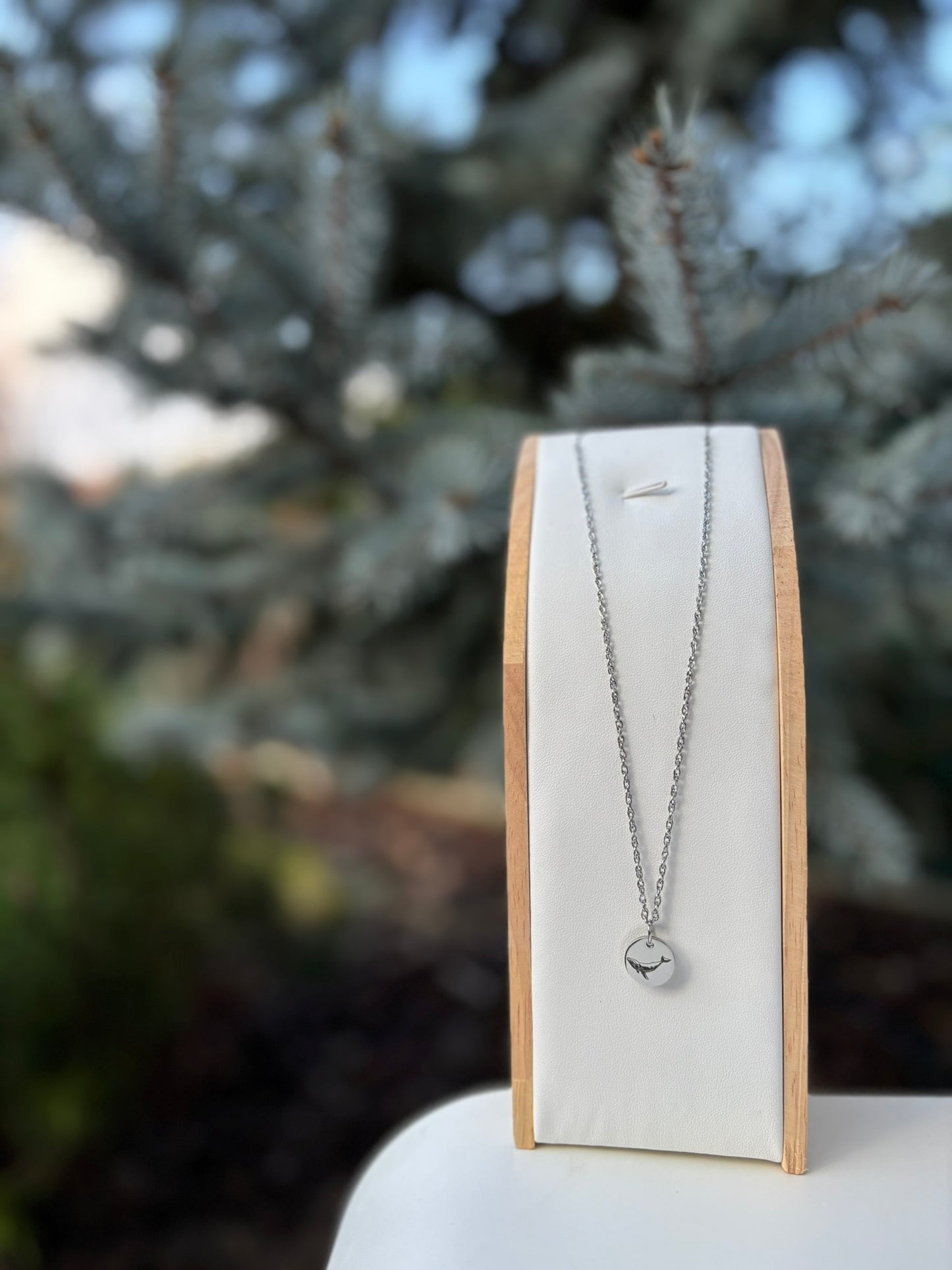 Walvis ketting - roestvrij staal goud