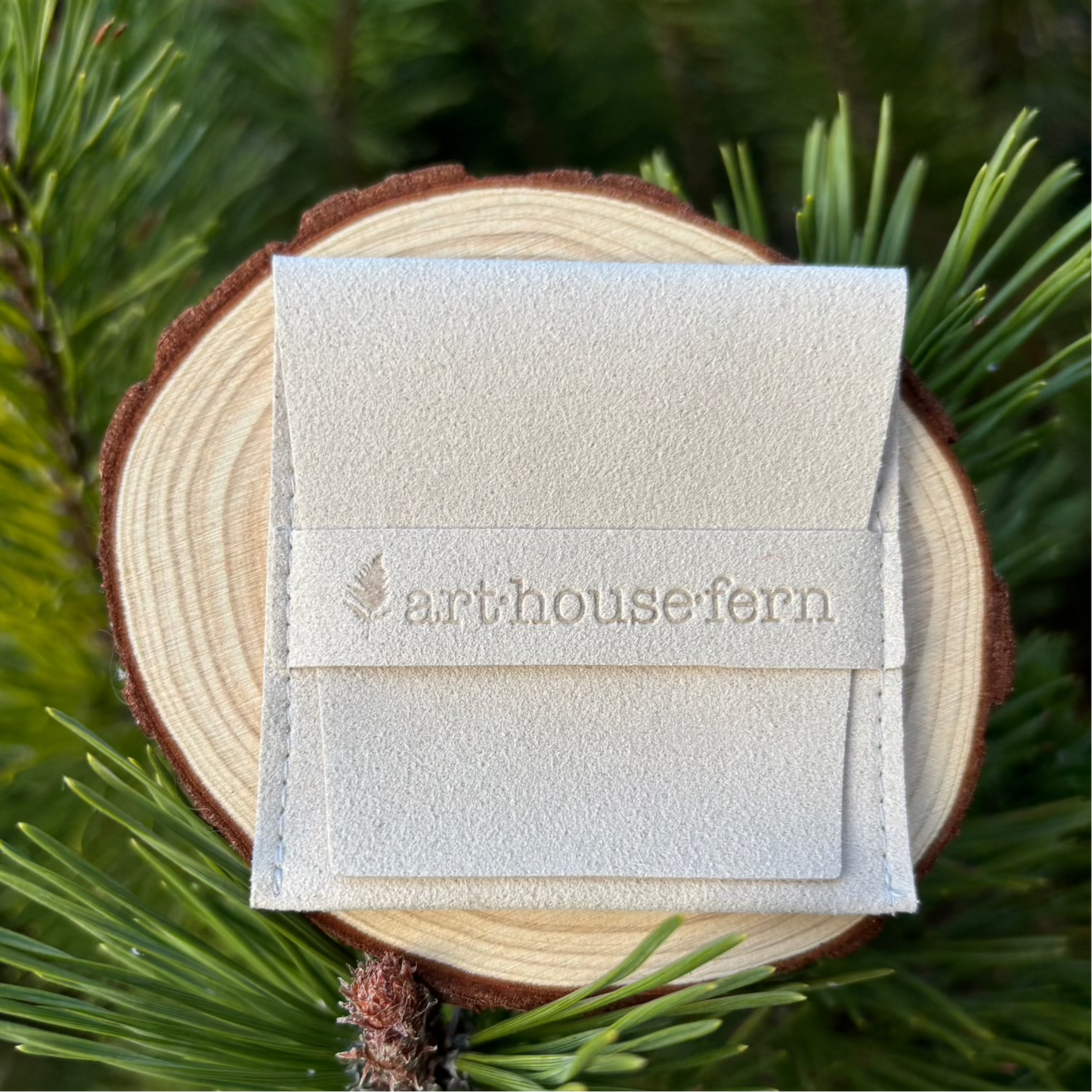 Deer by the river necklace scored- Stainless Steel