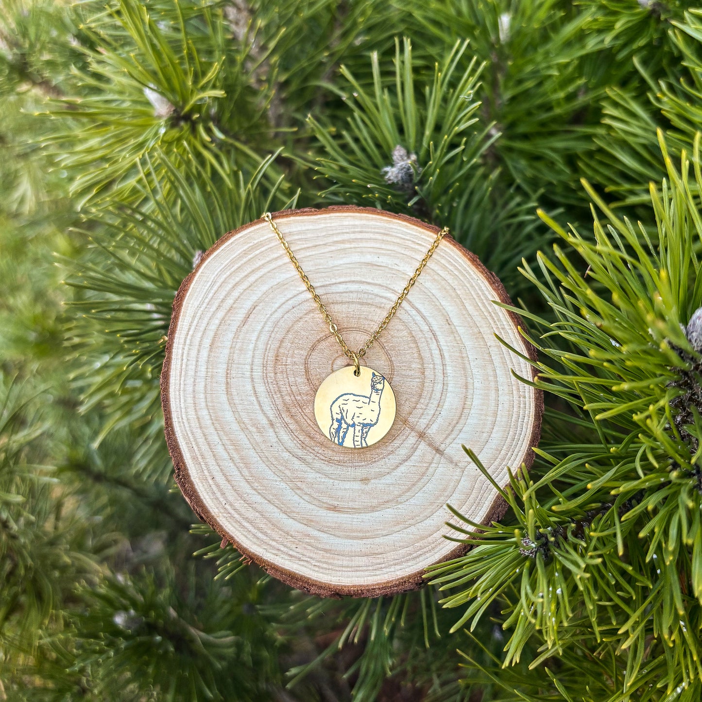 Lama ketting - roestvrij staal