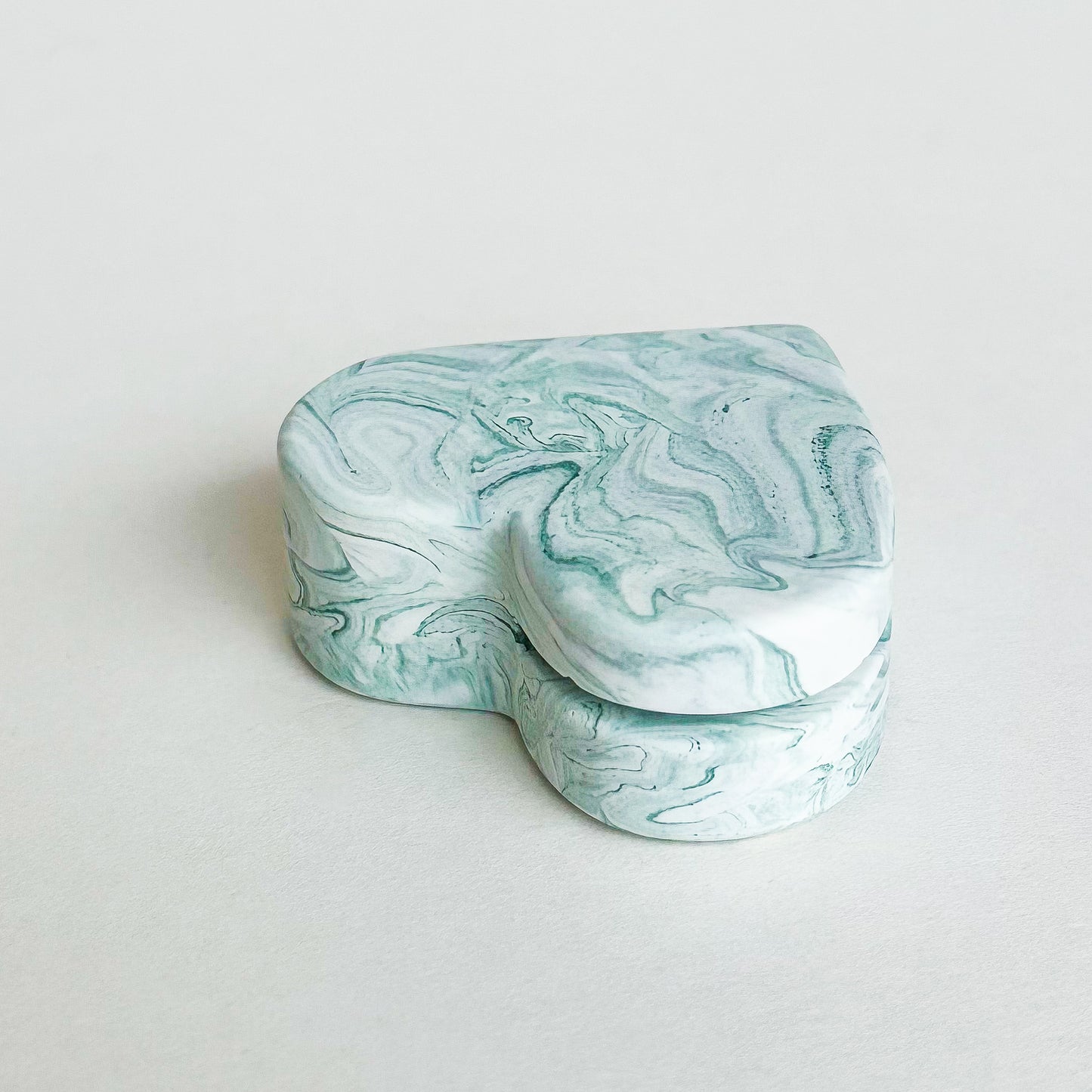 Instax photo stand- Sage green marble