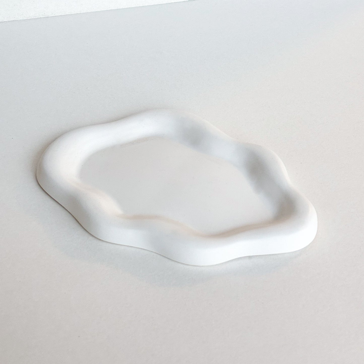 Cloud Tray voor sieraden - Natuursteen wit