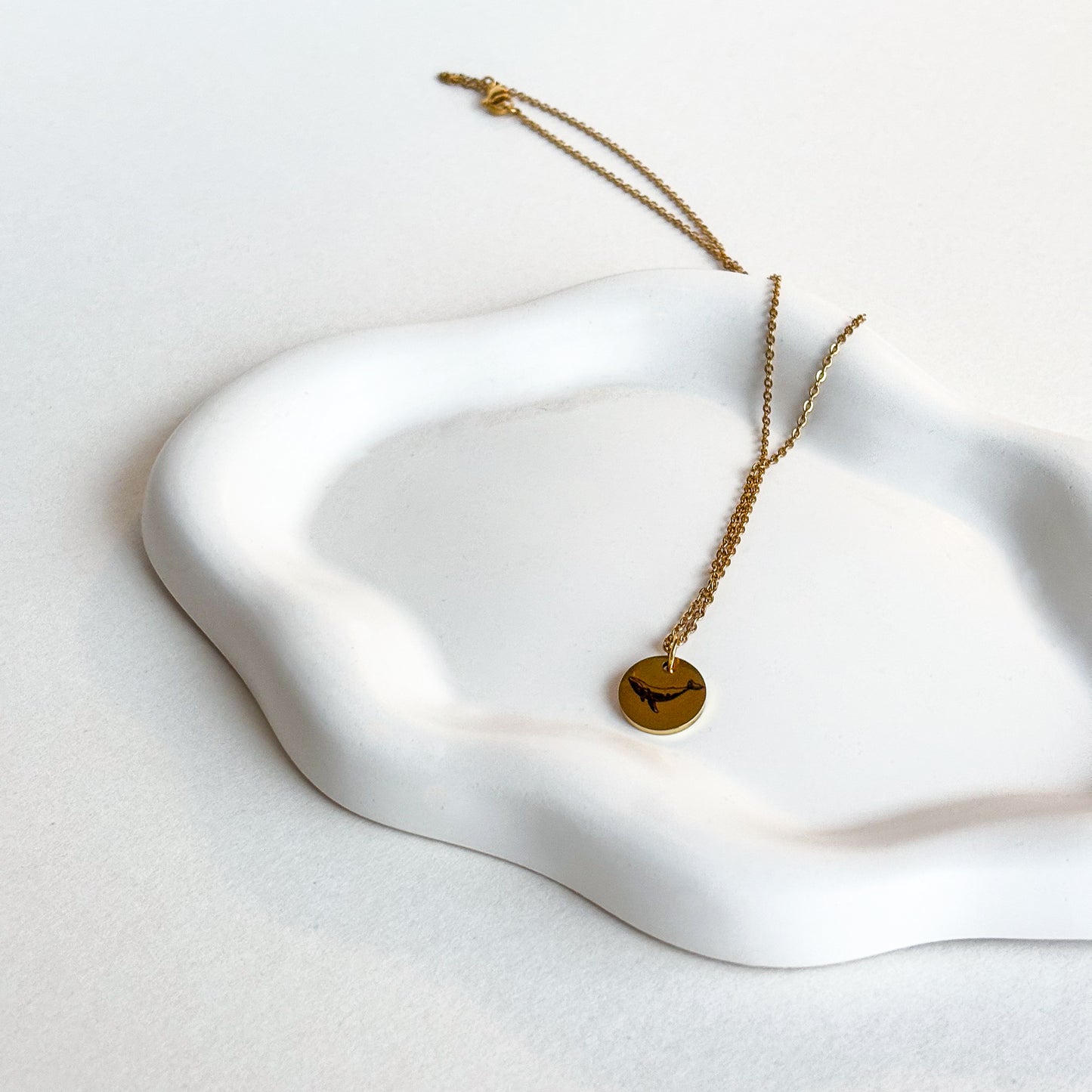 Cloud Tray voor sieraden - Natuursteen wit