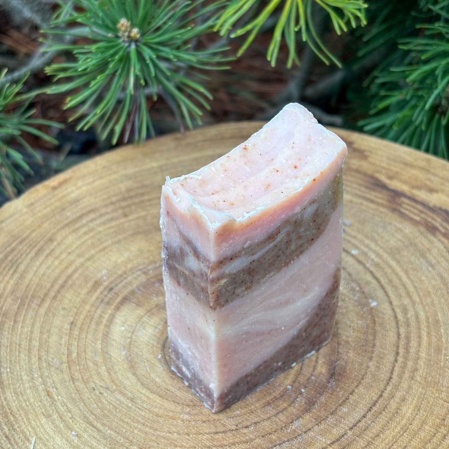 Beroligande 100% naturleg såpe med geitemjølk