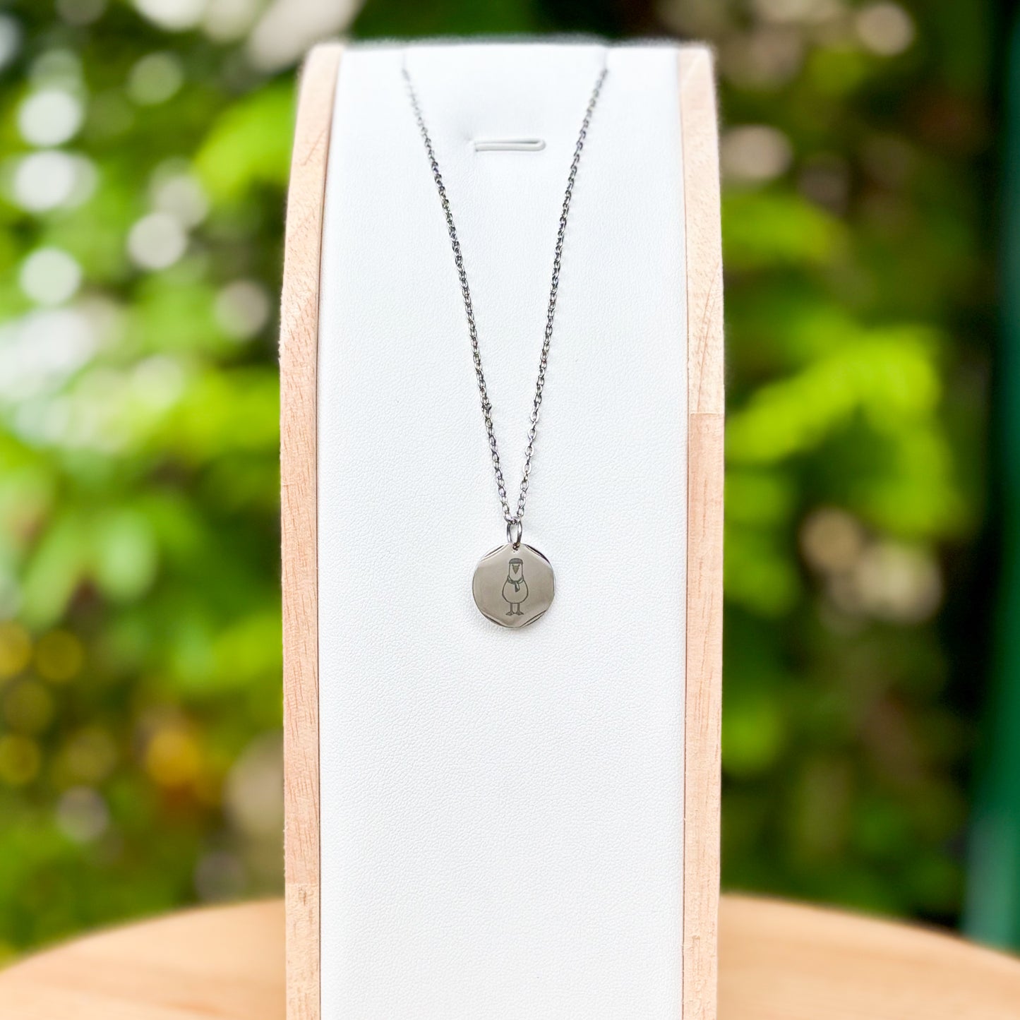 Lama's hoofdketting - roestvrij staal goud