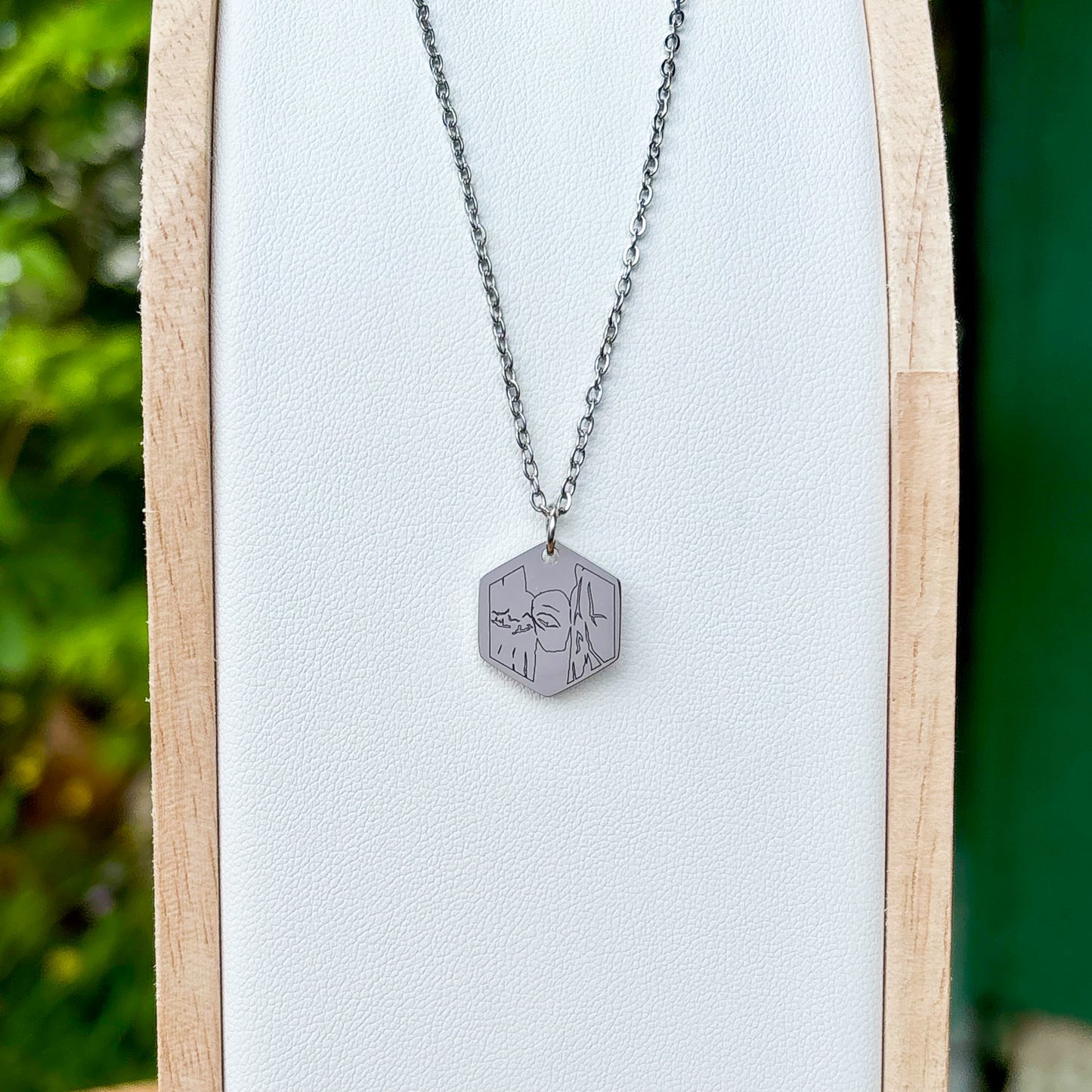 Kjerag bolten necklace - Stainless Steel