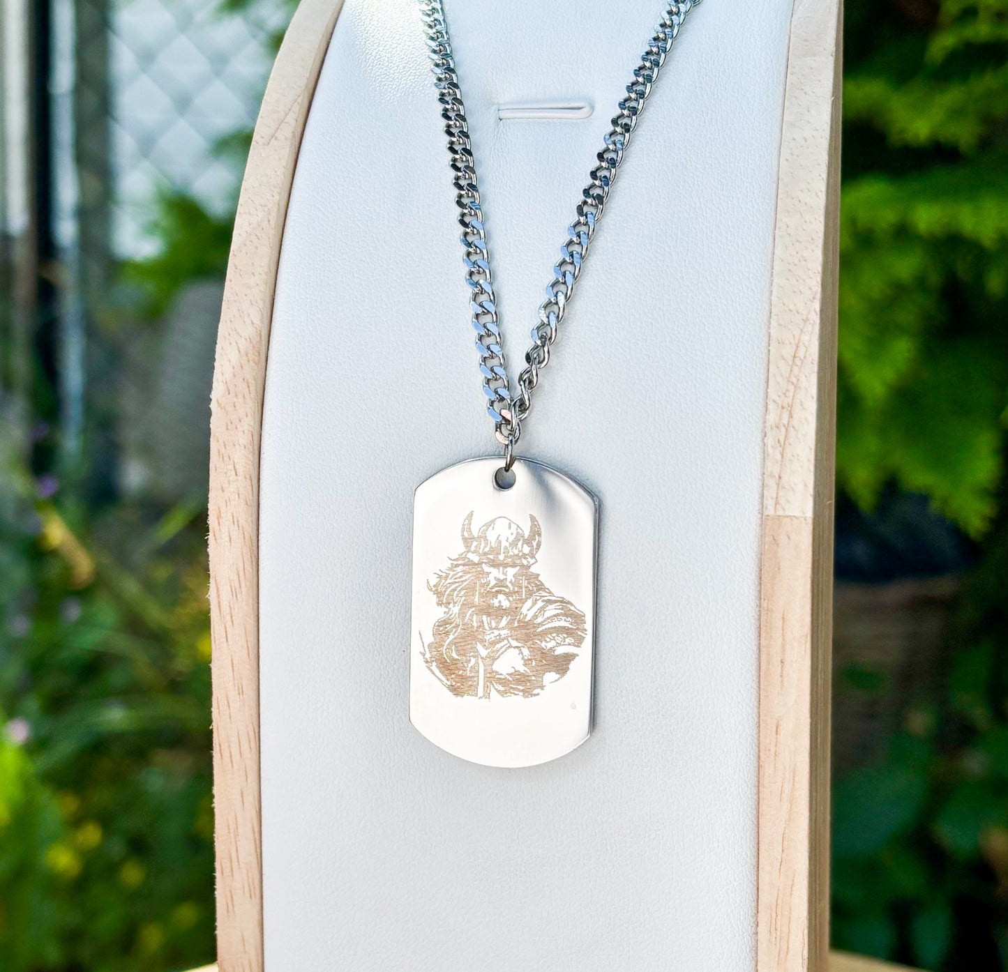 Thor soldier tag necklace - Stainless steel