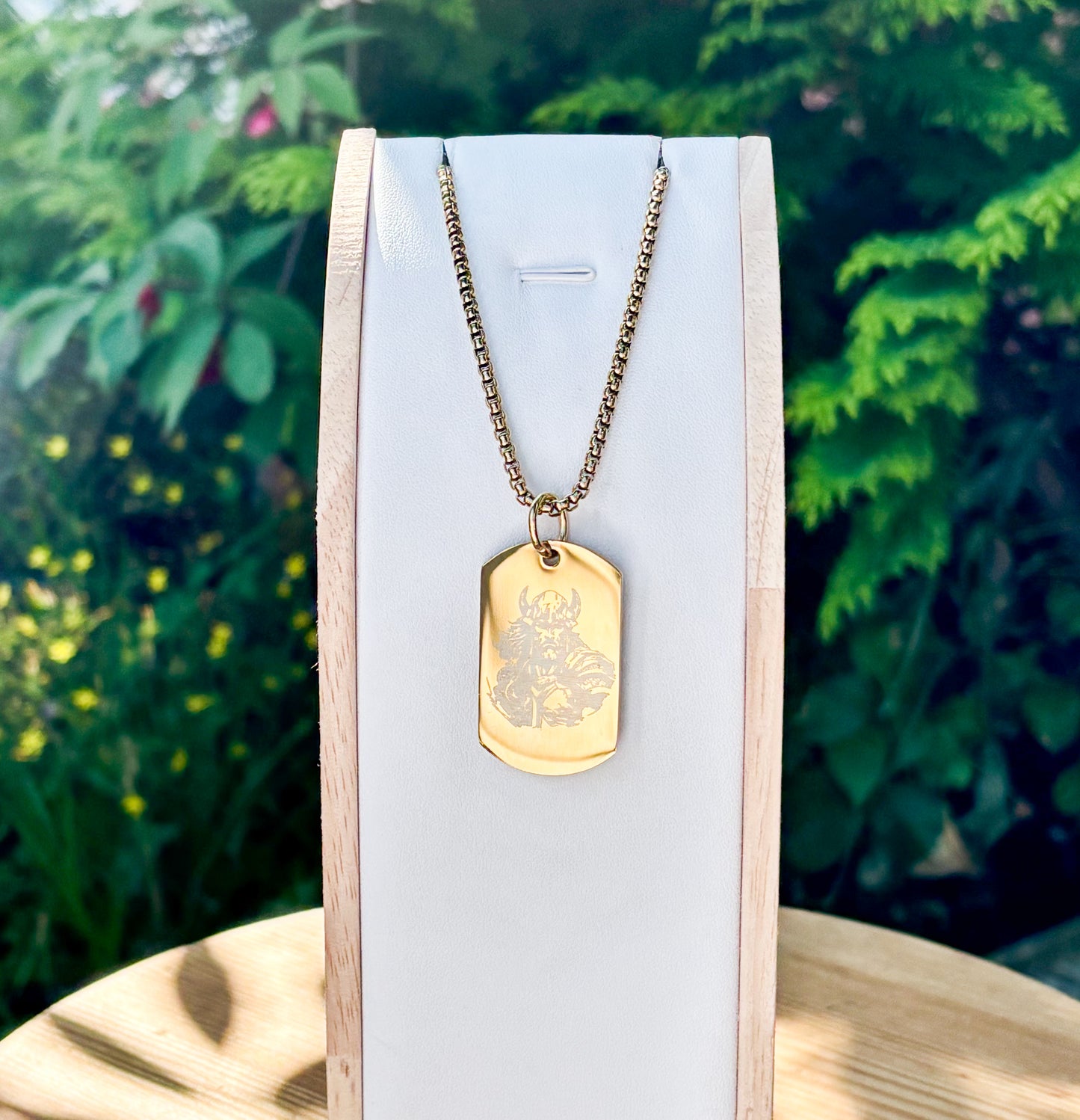 Thor soldier tag necklace - Stainless steel