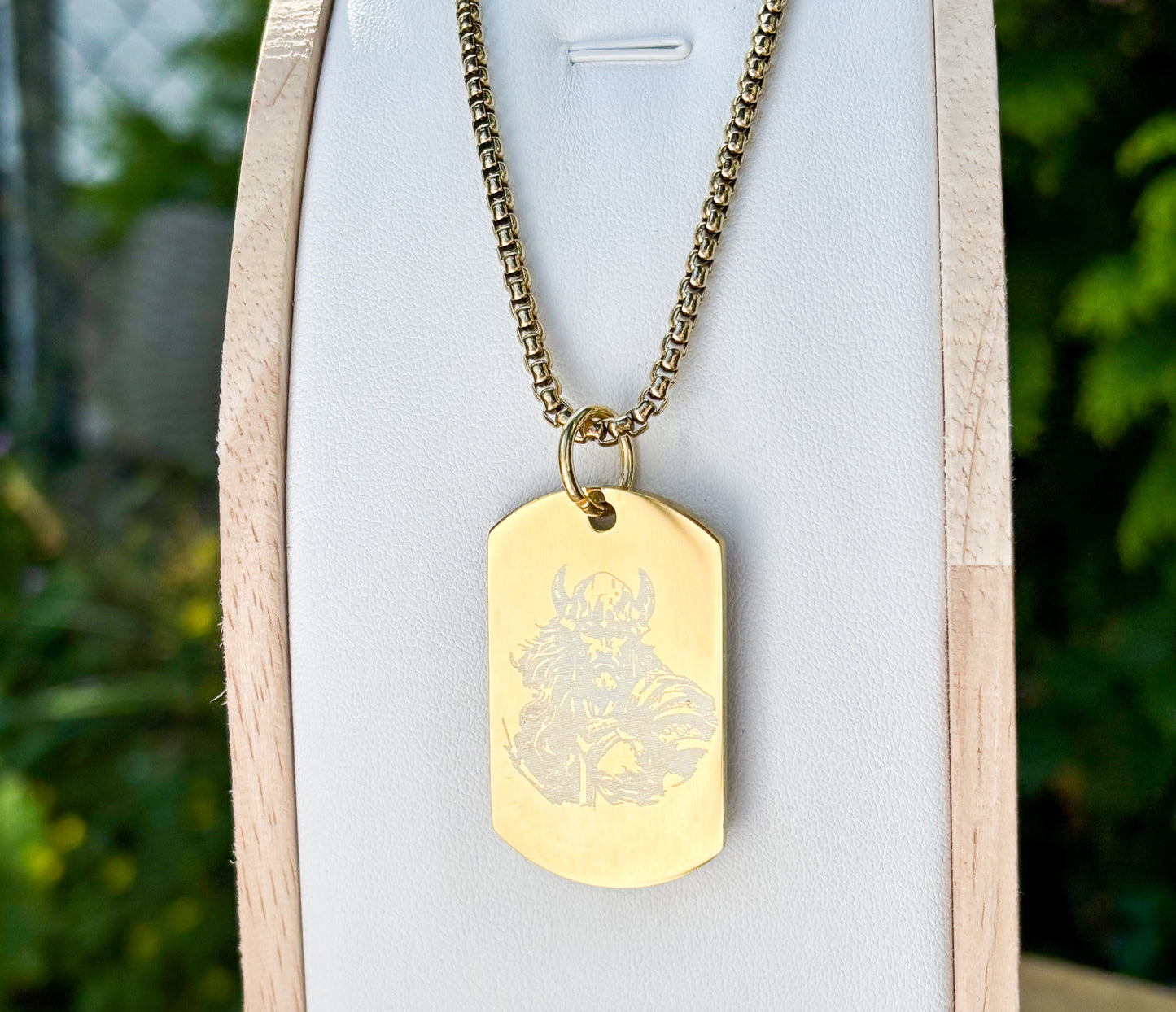 Thor soldier tag necklace - Stainless steel