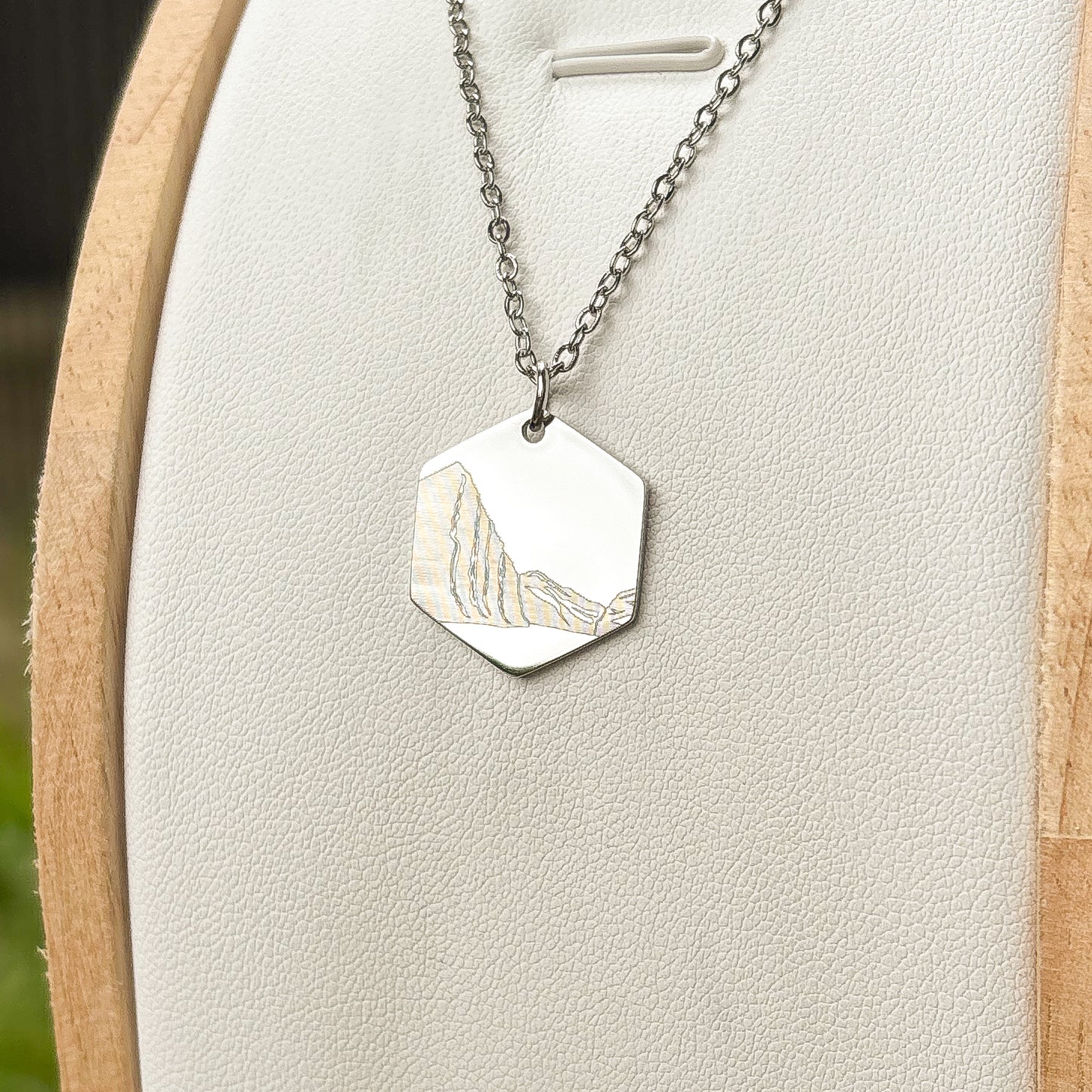Seven sisters waterfall necklace - Stainless Steel
