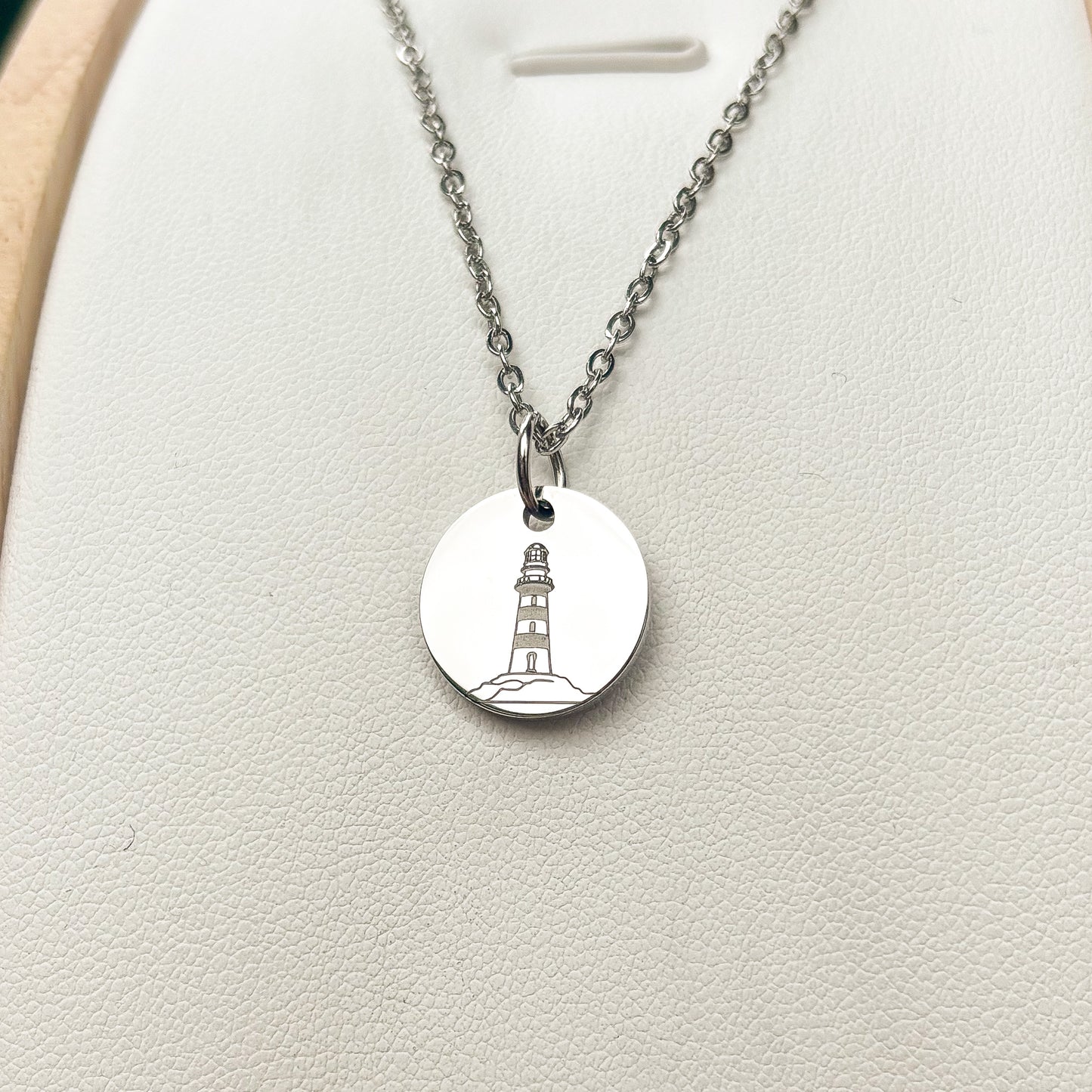 Lighthouse necklace - Stainless steel
