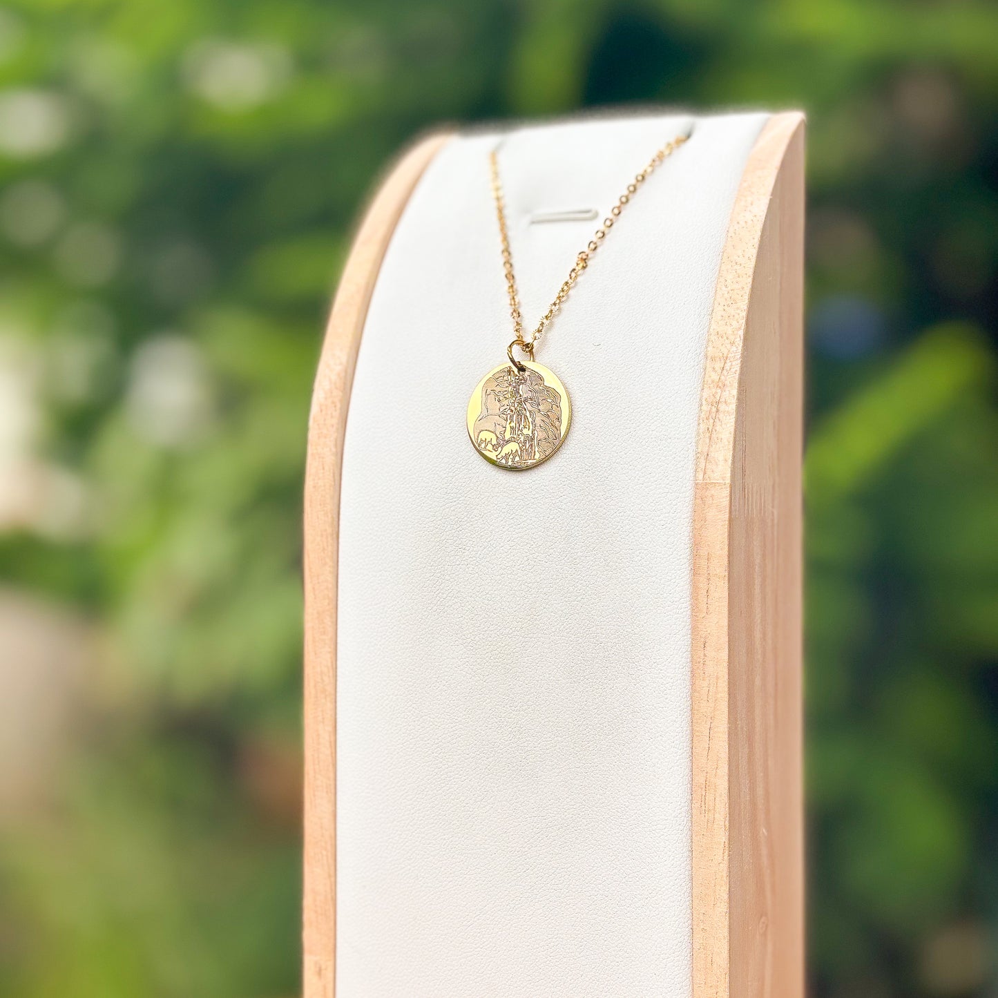 Brekkefossen necklace - Stainless Steel