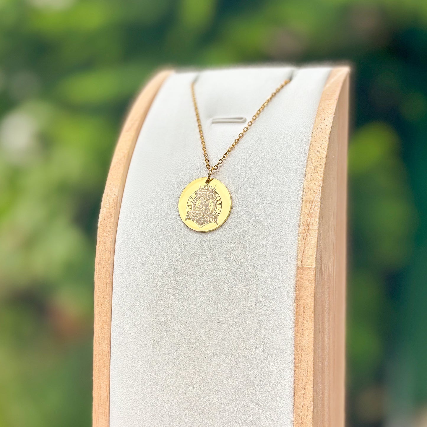Mjölnir-Thor's magic hammer necklace - Stainless steel