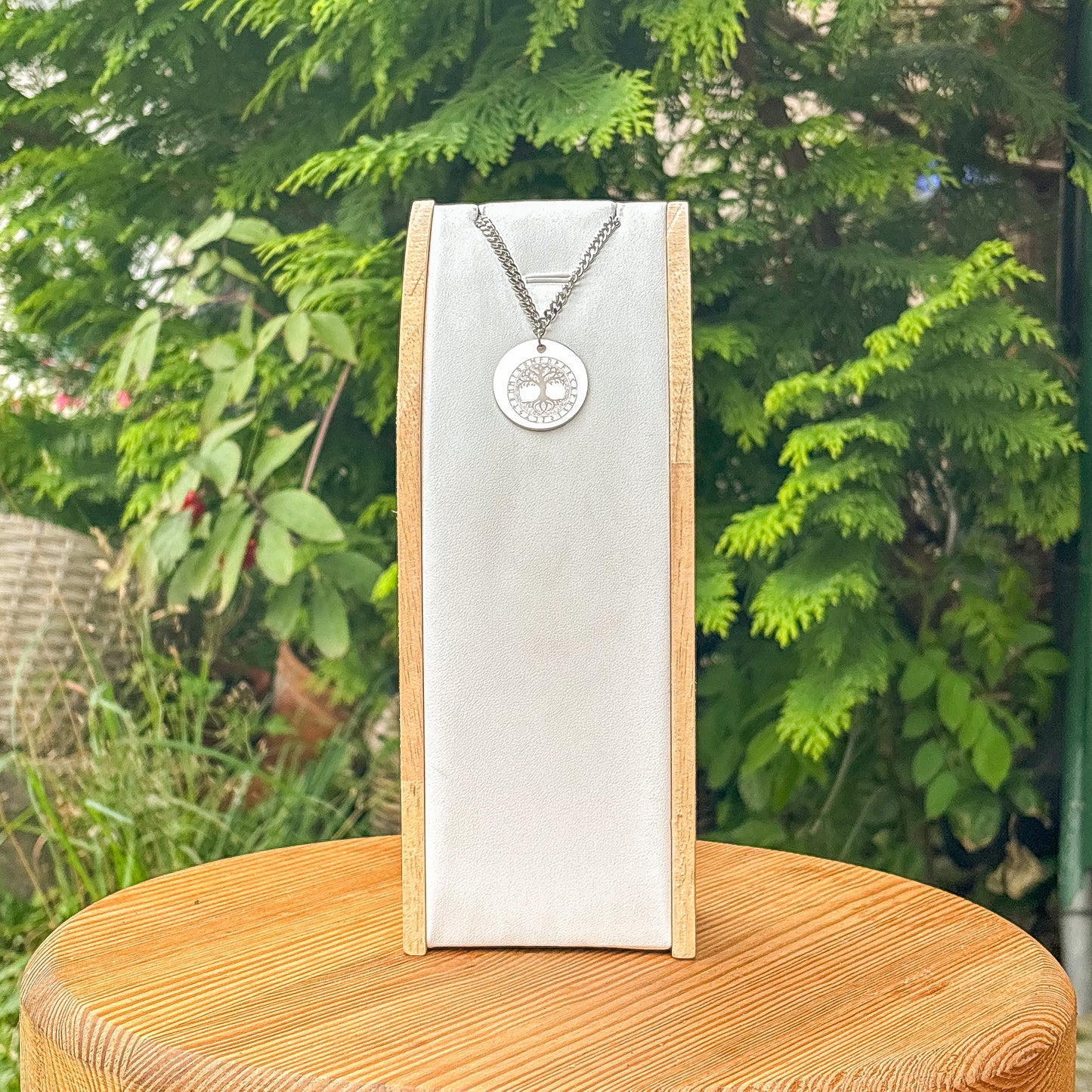 Yggdrasil - tree of life necklace large - Stainless steel