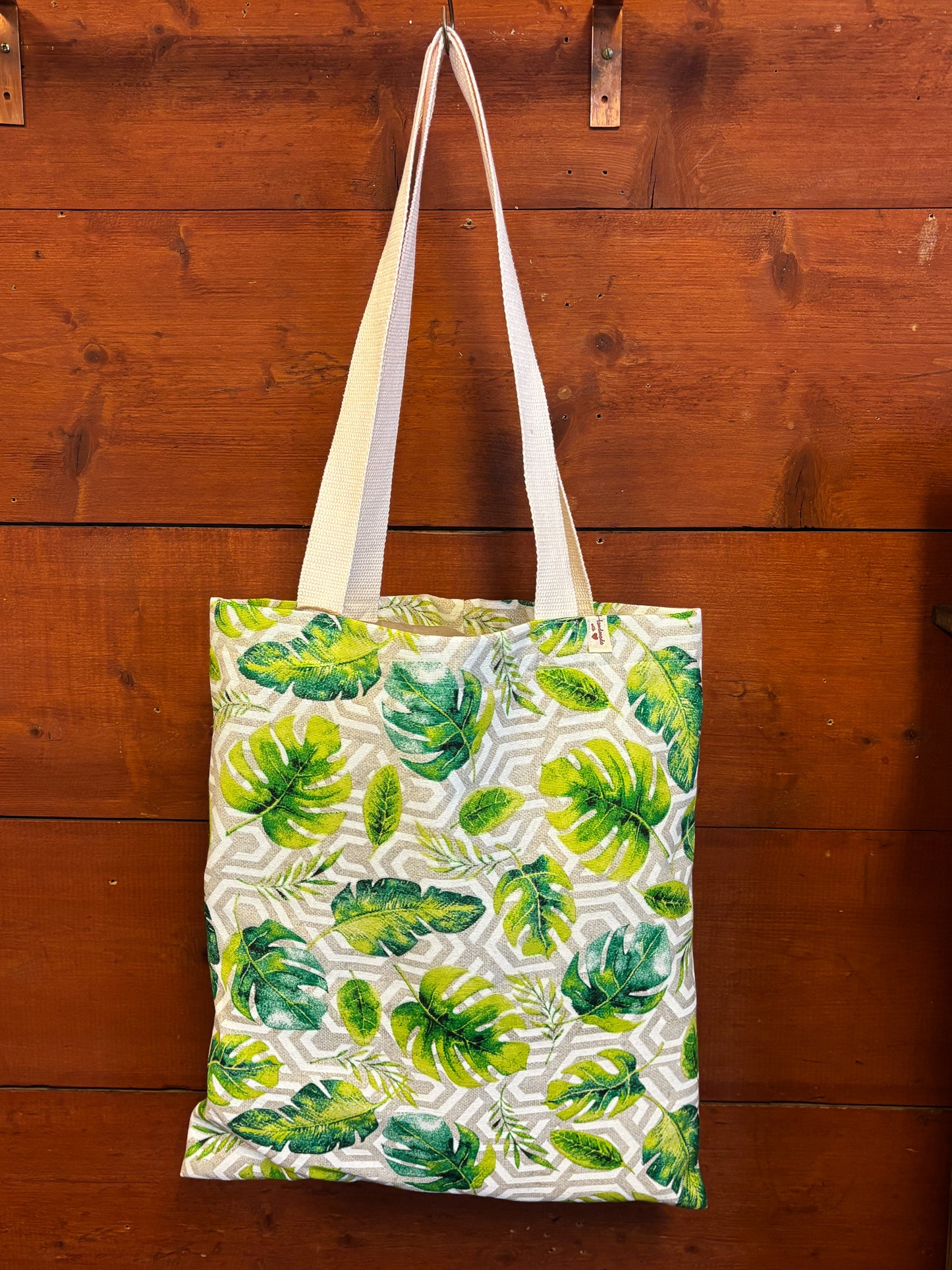 Monsteras tote hand bag