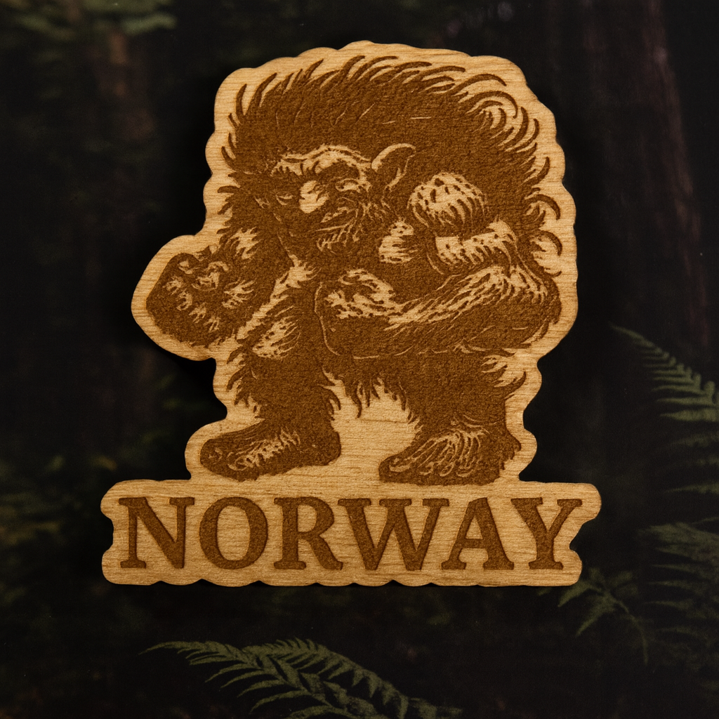 Ready to fight troll 45x50mm magnet