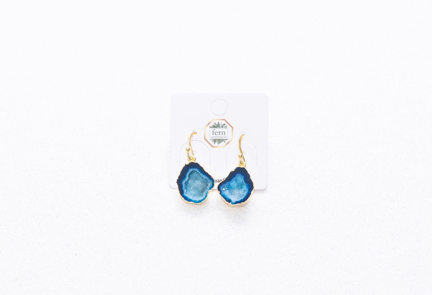 Pendientes de piedras de ágata