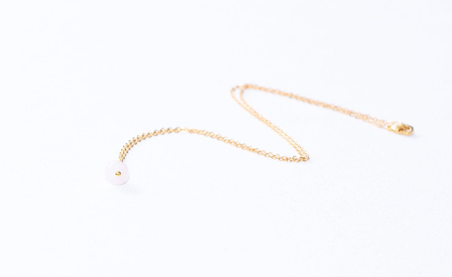 Rozenkwarts kralenketting
