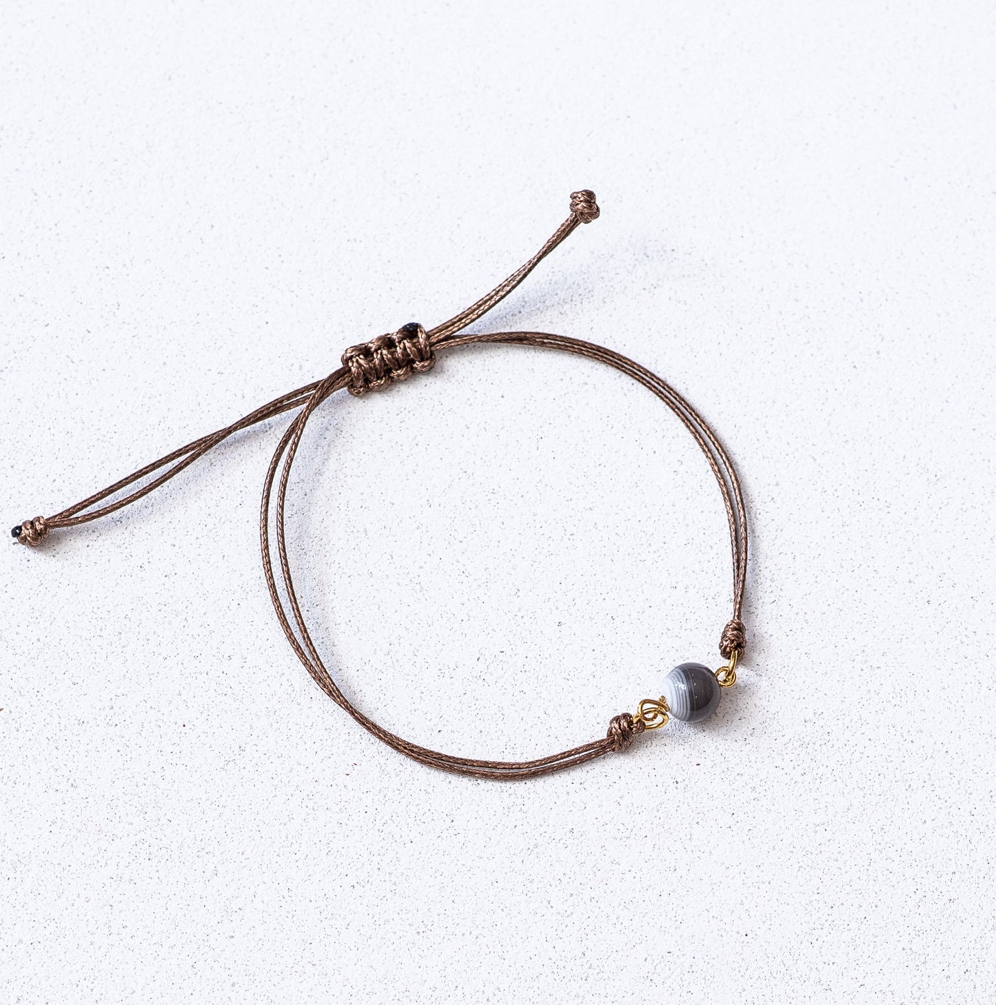 Agaat kralen armband