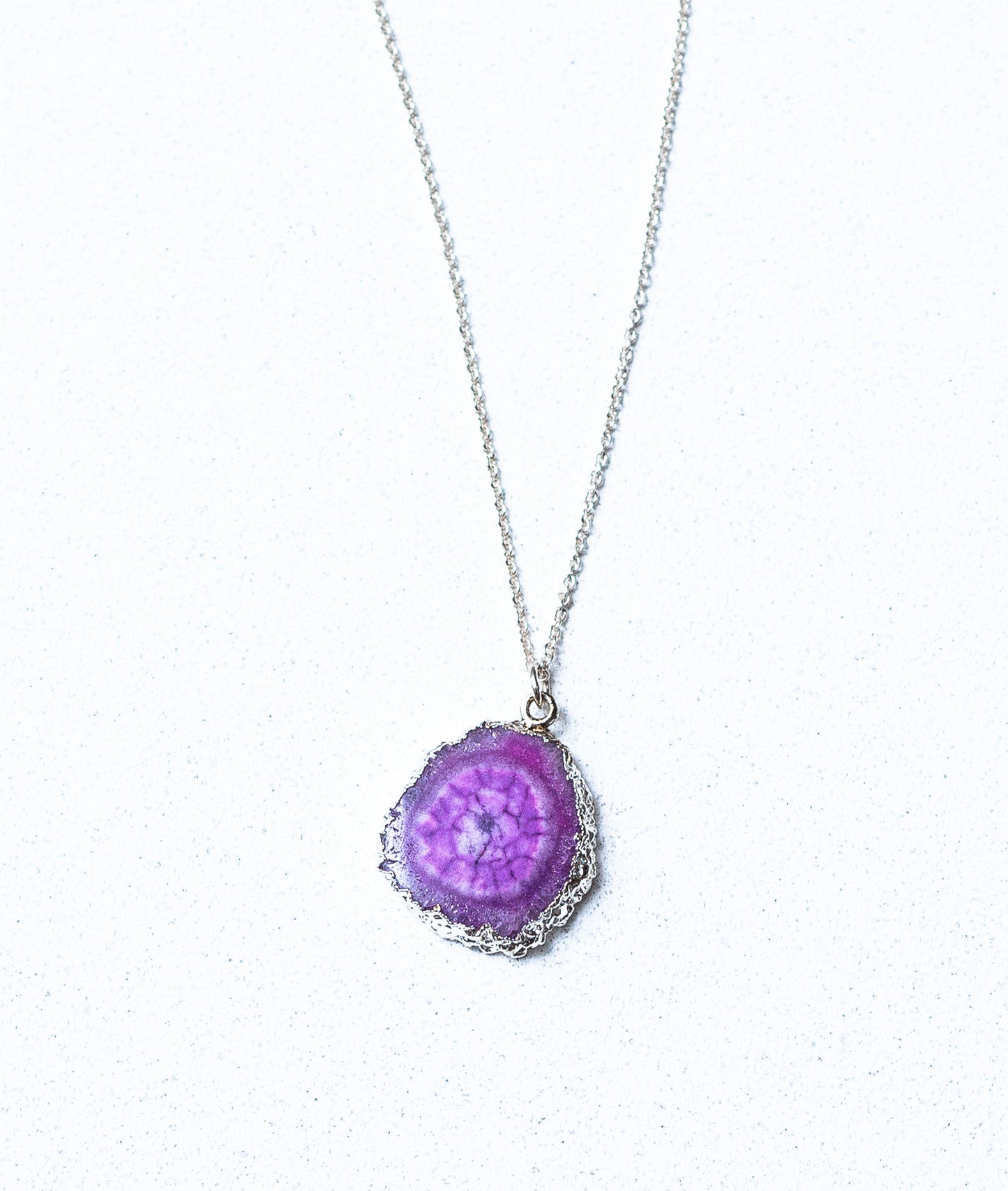 Zonnekwarts stenen ketting