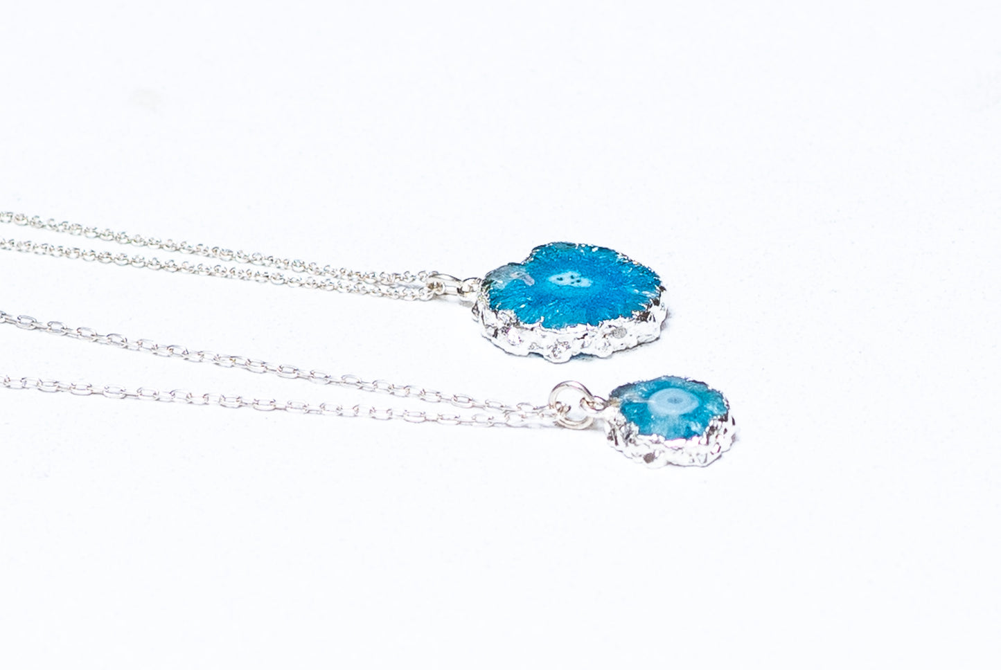 Zonnekwarts stenen ketting