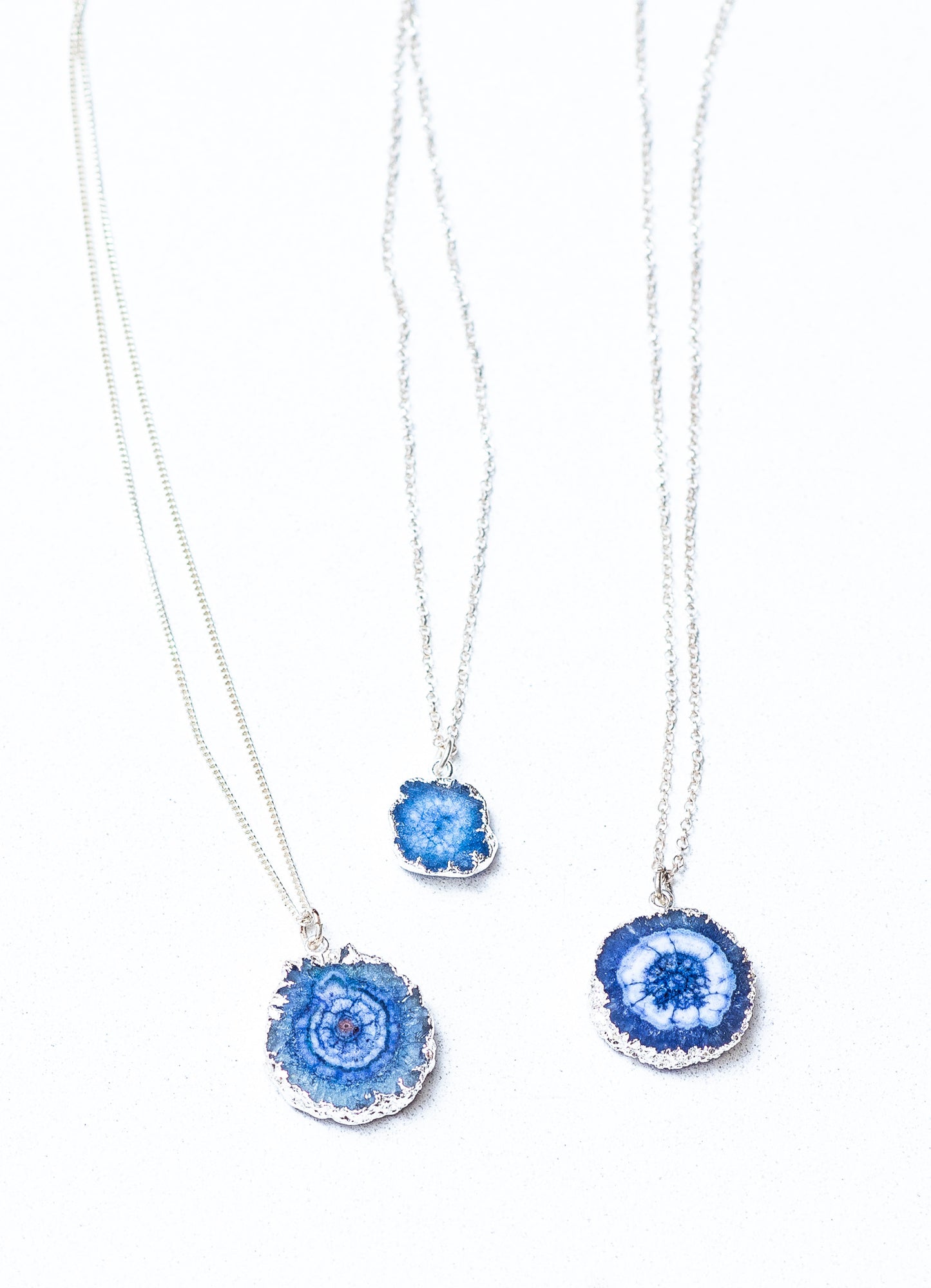 Zonnekwarts stenen ketting