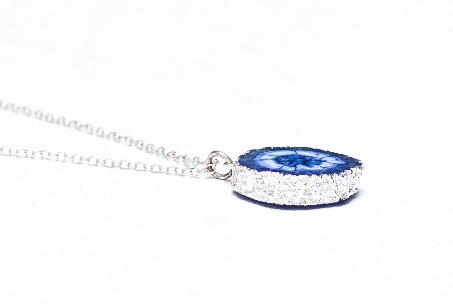 Zonnekwarts stenen ketting
