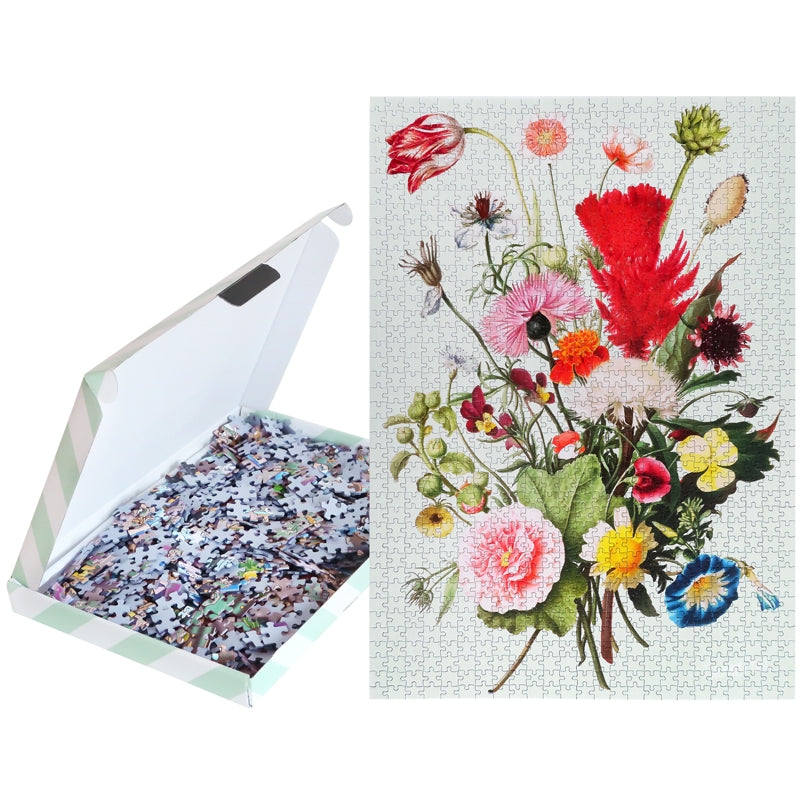 Puzzle de flores 1000 piezas