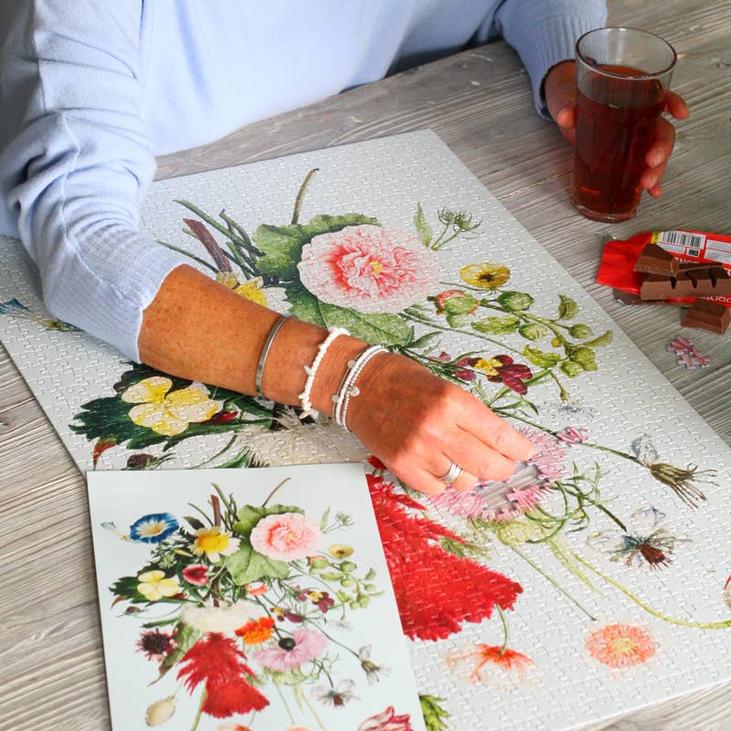 Puzzle de flores 1000 piezas