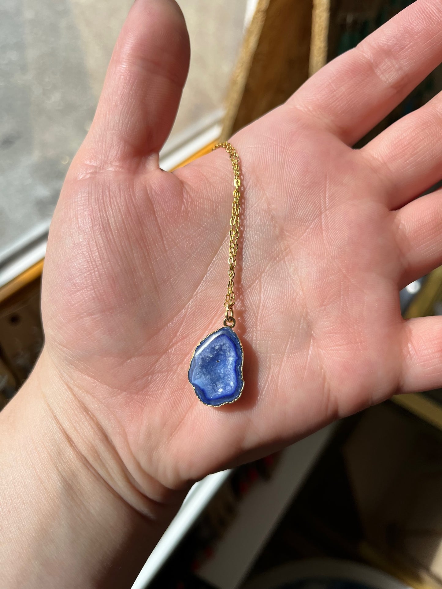 Agaat stenen ketting