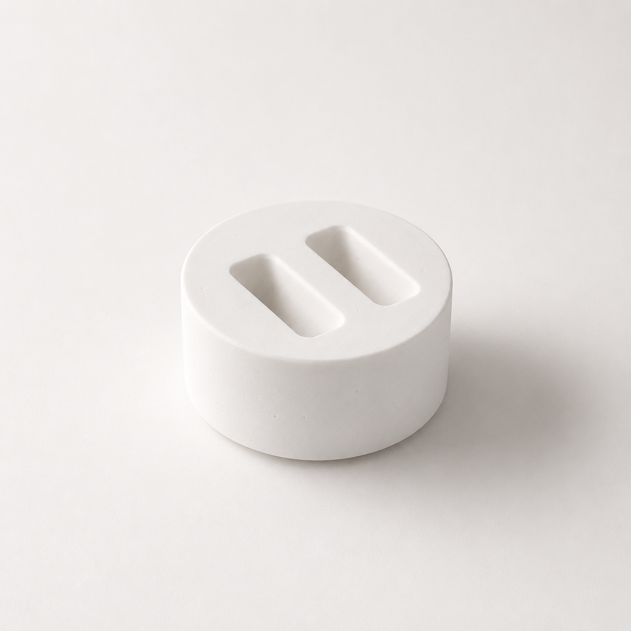 Ring holder- Natural stone white