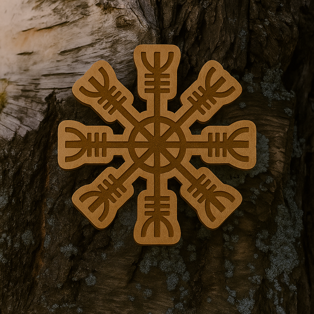 Aegishjalmur 30x30mm pin
