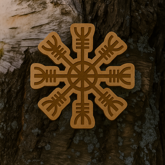 Aegishjalmur 30x30mm pin