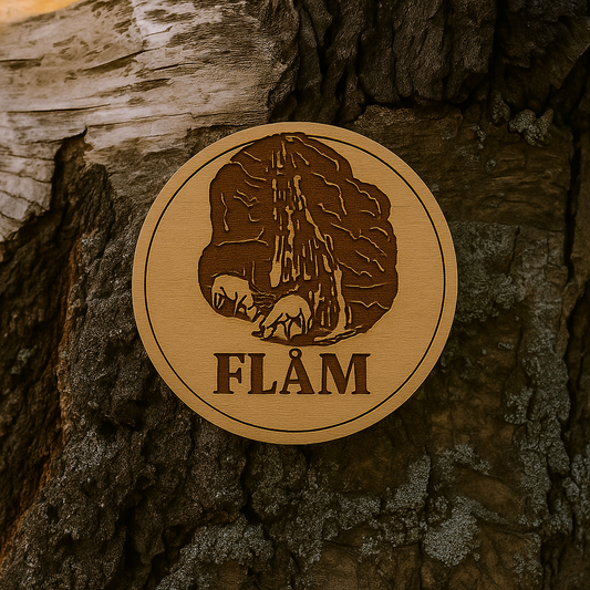 Brekkefossen 50x50mm magnet